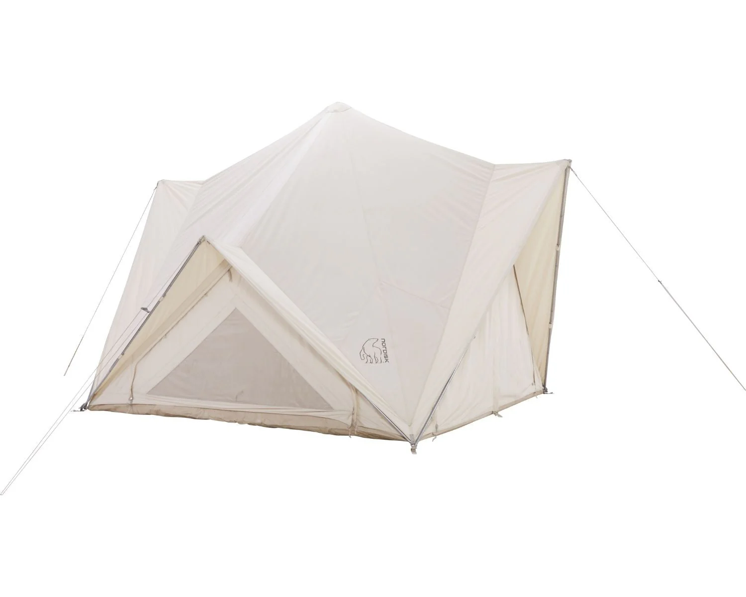 Midgard 9.2 Glamping Zelt - 9.2 m² | 6 Personen | Sandshell - Image 4