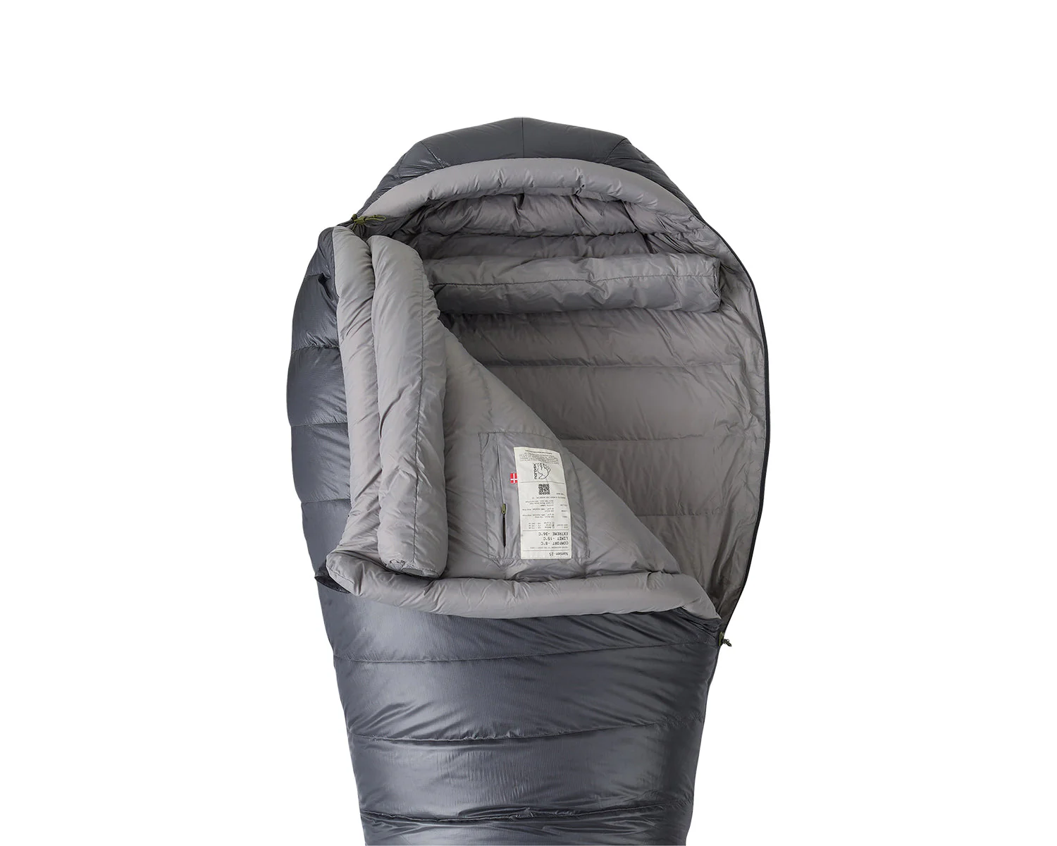 Nansen -15° Mummy Schlafsack - Ebony - Image 5