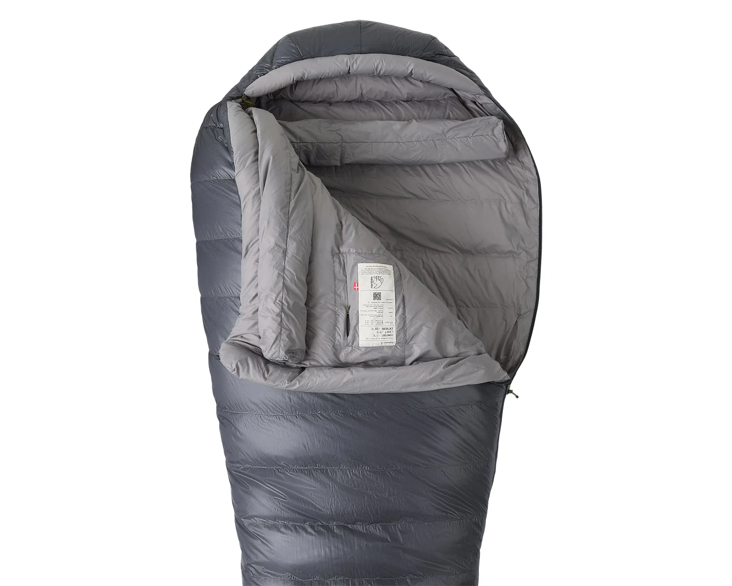 Nansen -5° Mummy Schlafsack - Ebony - Image 5