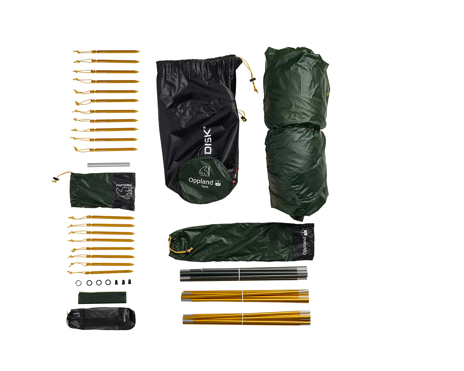 Oppland 2 LW (2.0) Zelt - Black Forest Green - Image 19