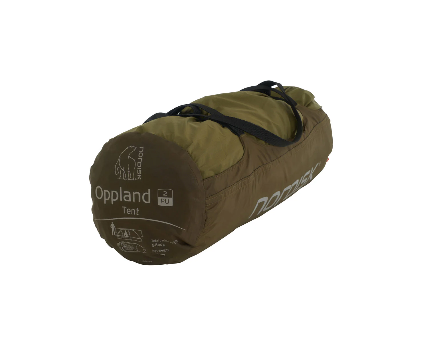 Oppland 2 PU (2.0) Zelt - 2 Personen | Dark Olive - Image 14