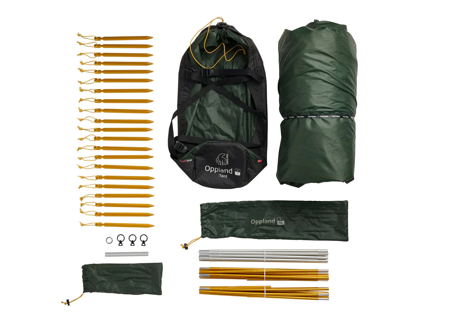Oppland 2 SI (2.0) Zelt - Deep Forest Green - Image 27