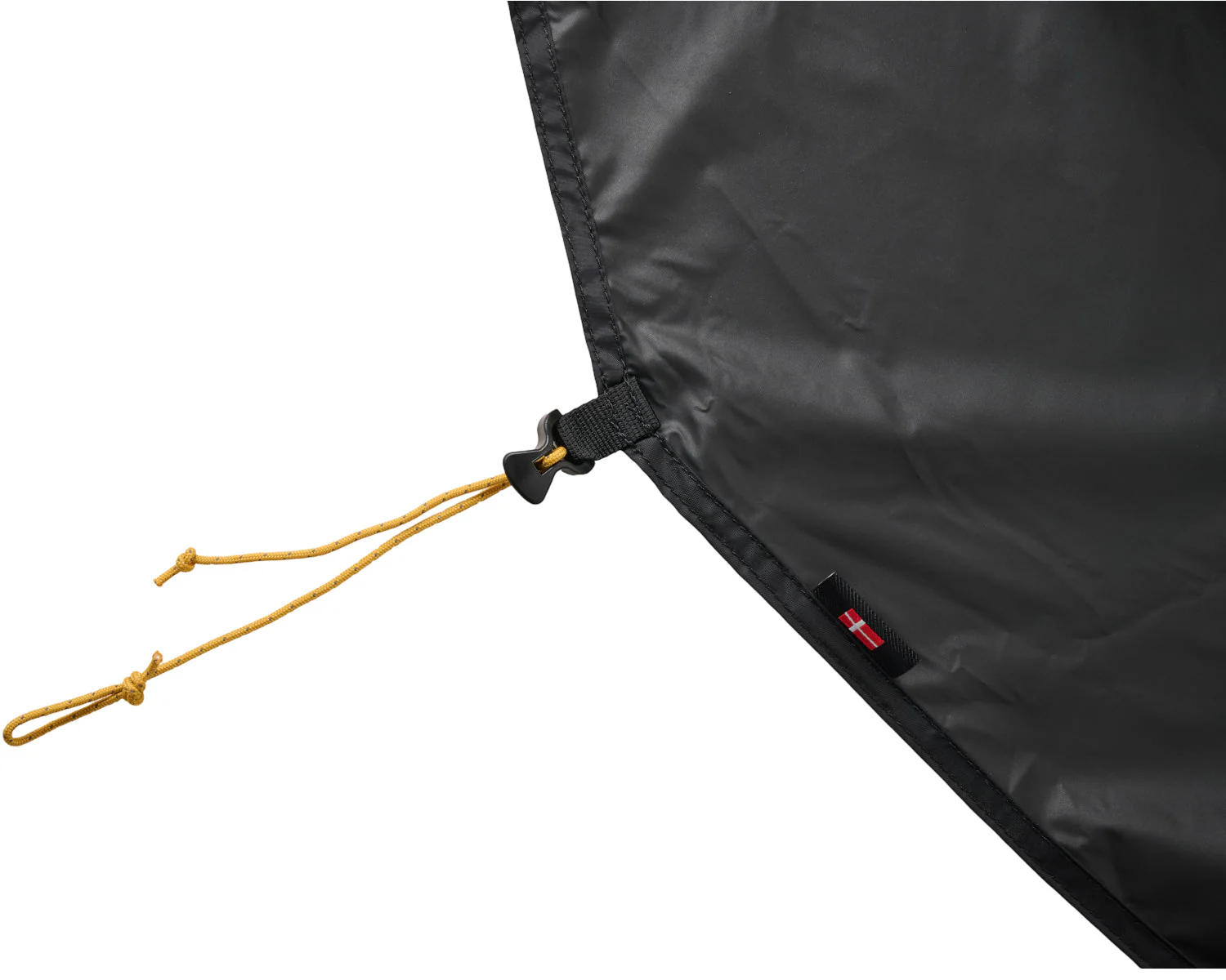 Oppland 2 PU/SI/LW Zeltunterlage - Black - Image 3