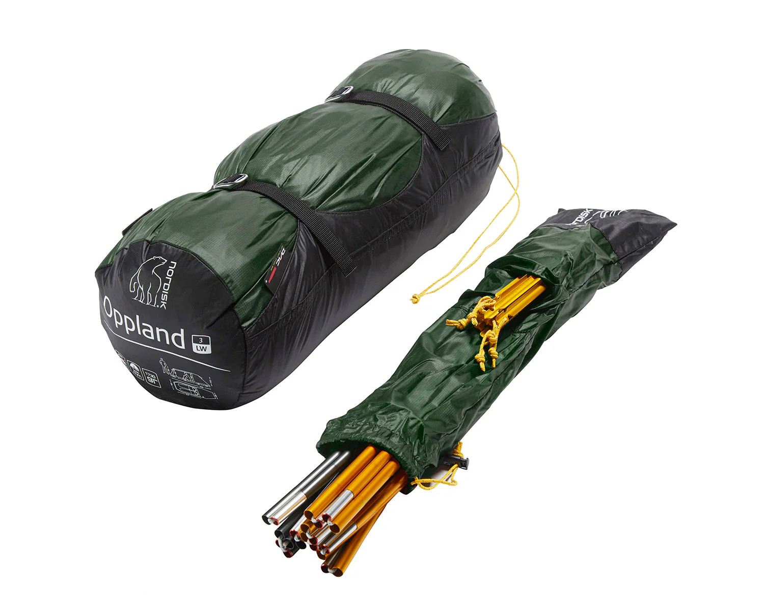 Oppland 3 LW Zelt - 3 Personen | Forest Green - Image 10