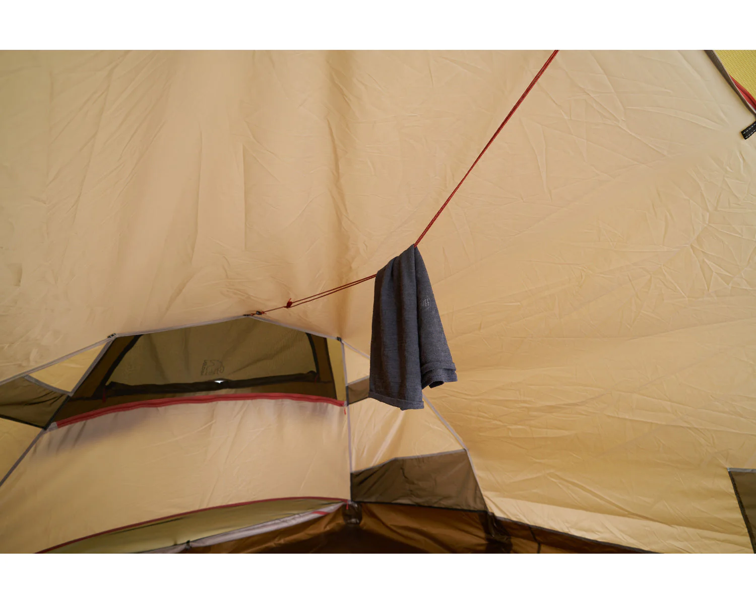 Oppland 4 PU Zelt - 4 Personen | Dark Olive - Image 13