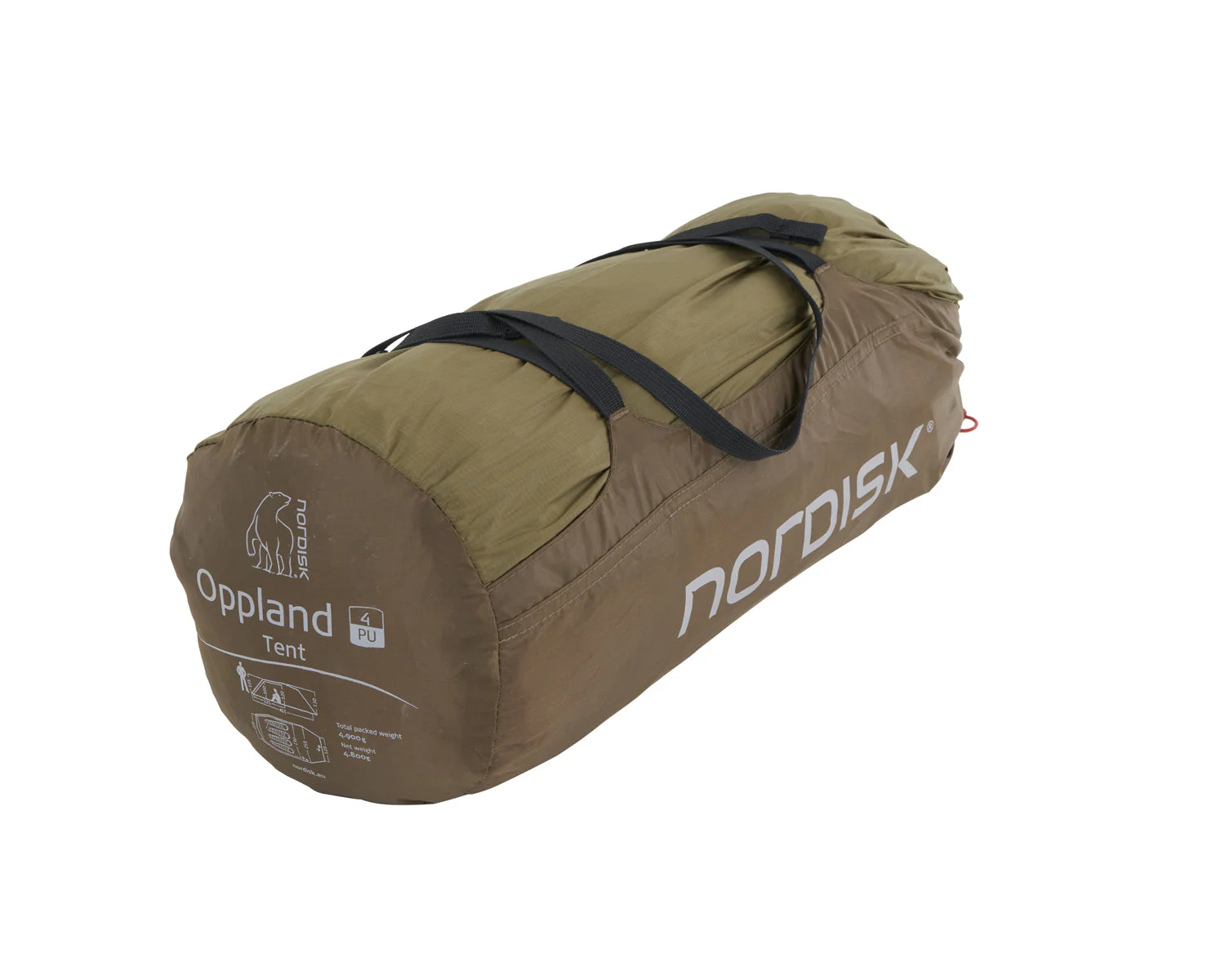 Oppland 4 PU Zelt - 4 Personen | Dark Olive - Image 15