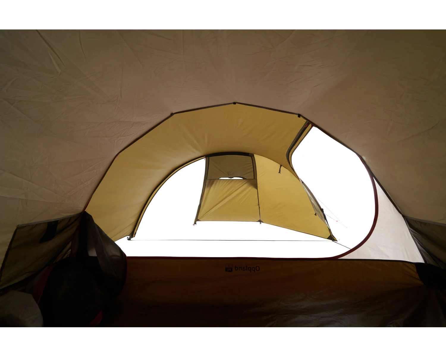 Oppland 4 PU Zelt - 4 Personen | Dark Olive - Image 4