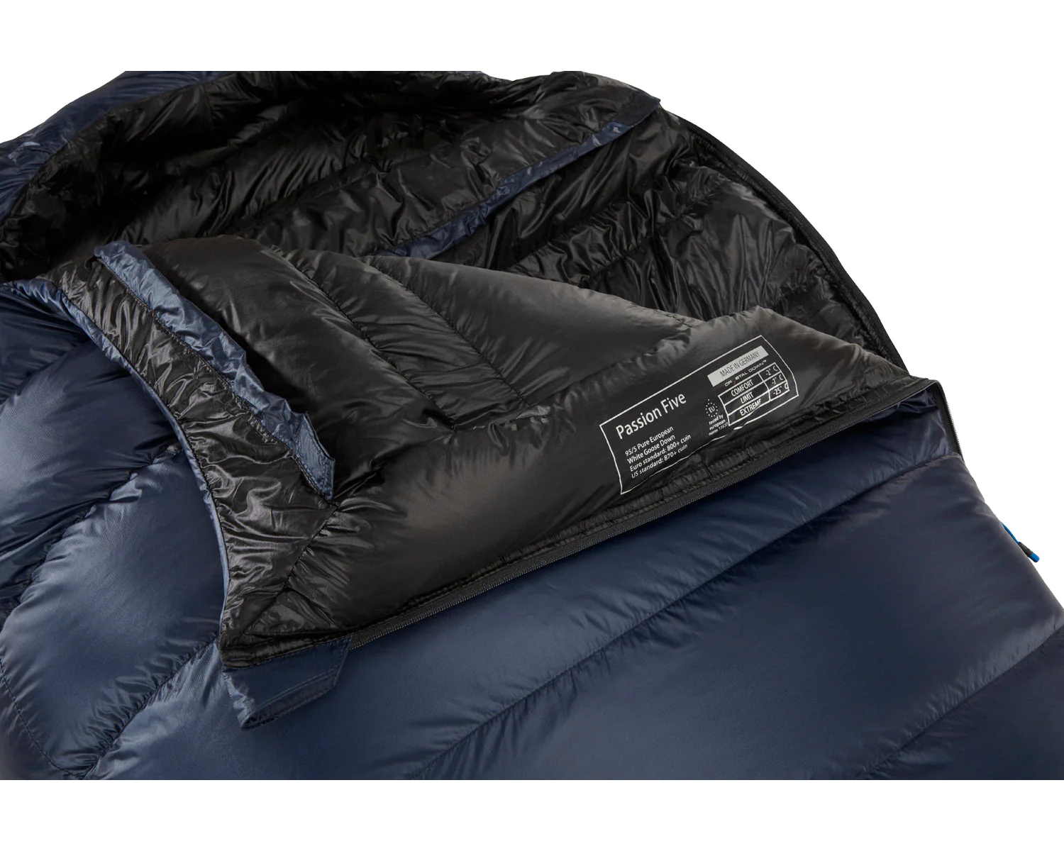 Passion Five Schlafsack - Daune (-7° C) | Mood Indigo - Image 6