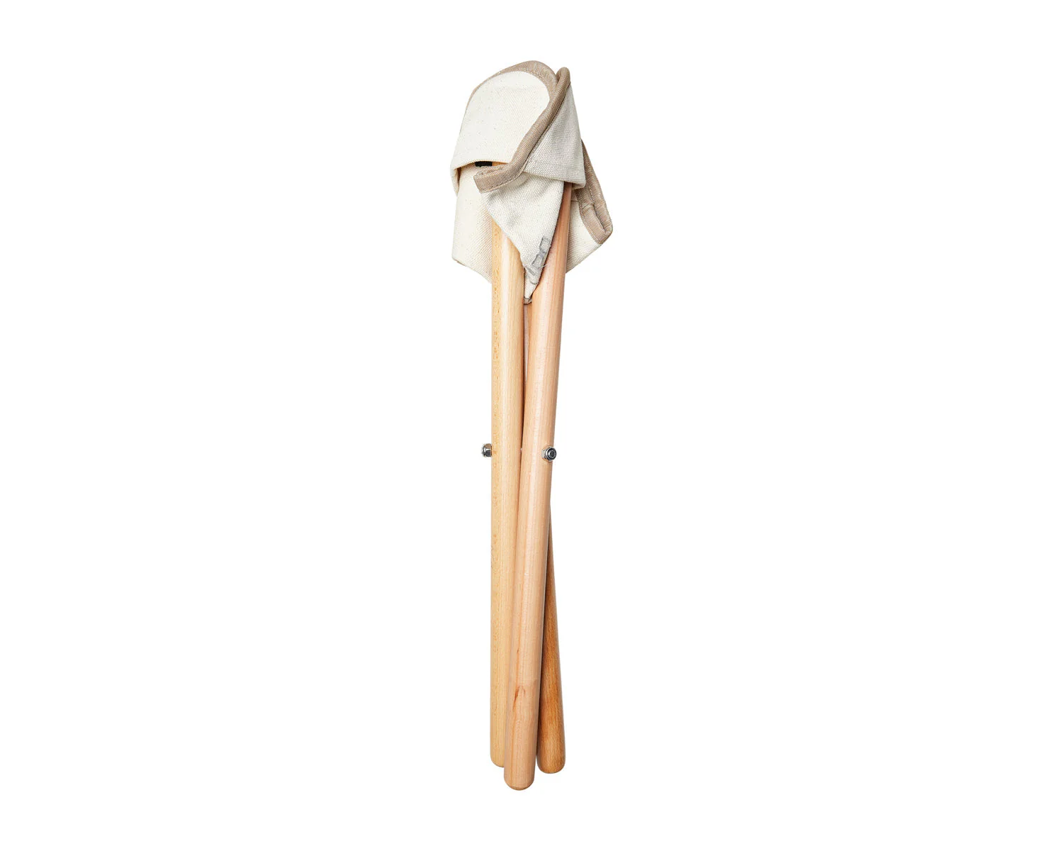 Rebild Wooden Tripod - Hocker | Neutral - Image 4