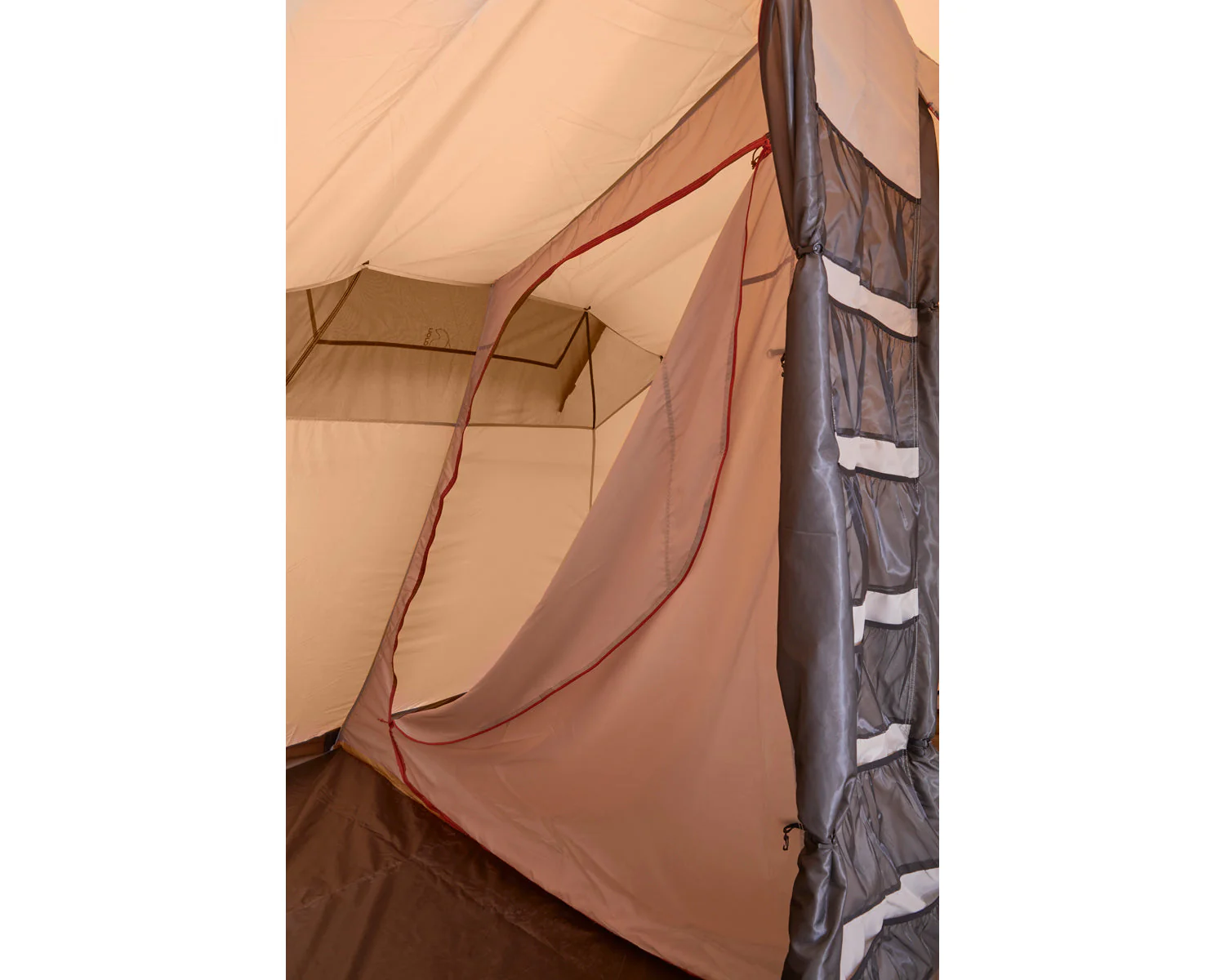 Reisa 6 PU Zelt - 6 Personen | Cashew/Brown - Image 8