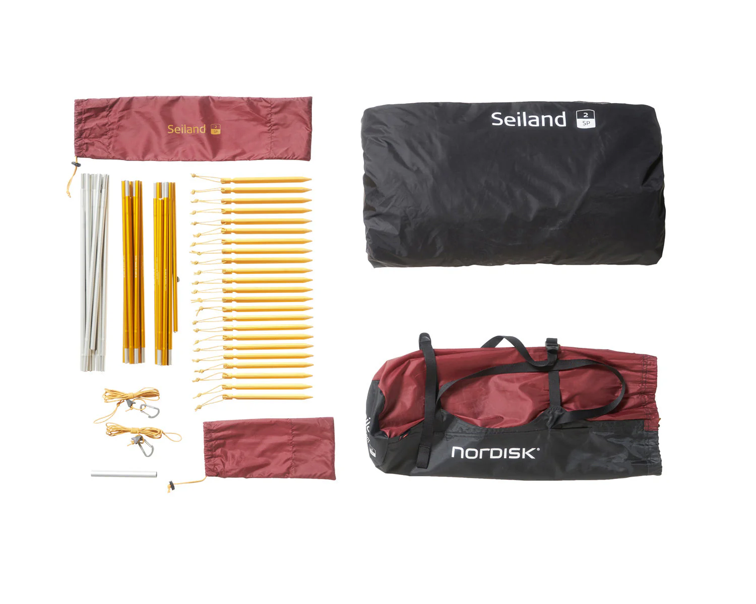 Seiland 2 SP Zelt - 2 Personen | Burnt Red - Image 15