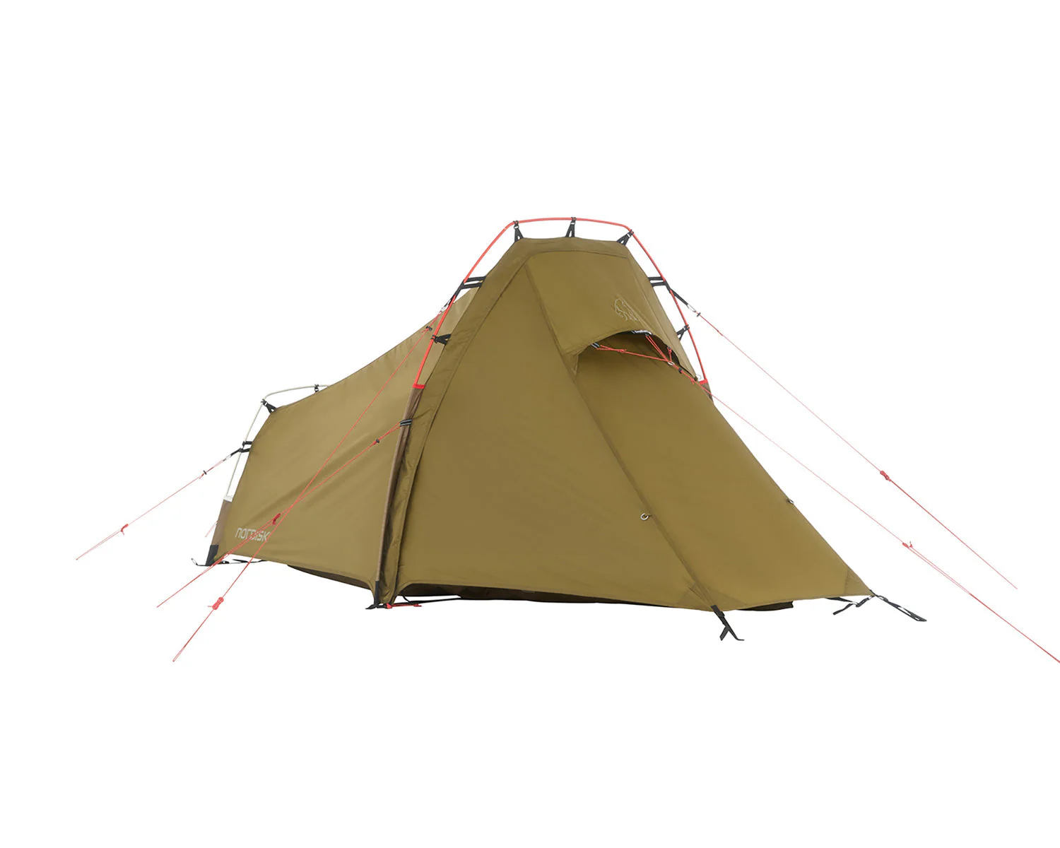 Svalbard 1 PU (2.0) Zelt - 1 Person | Dark Olive - Image 3