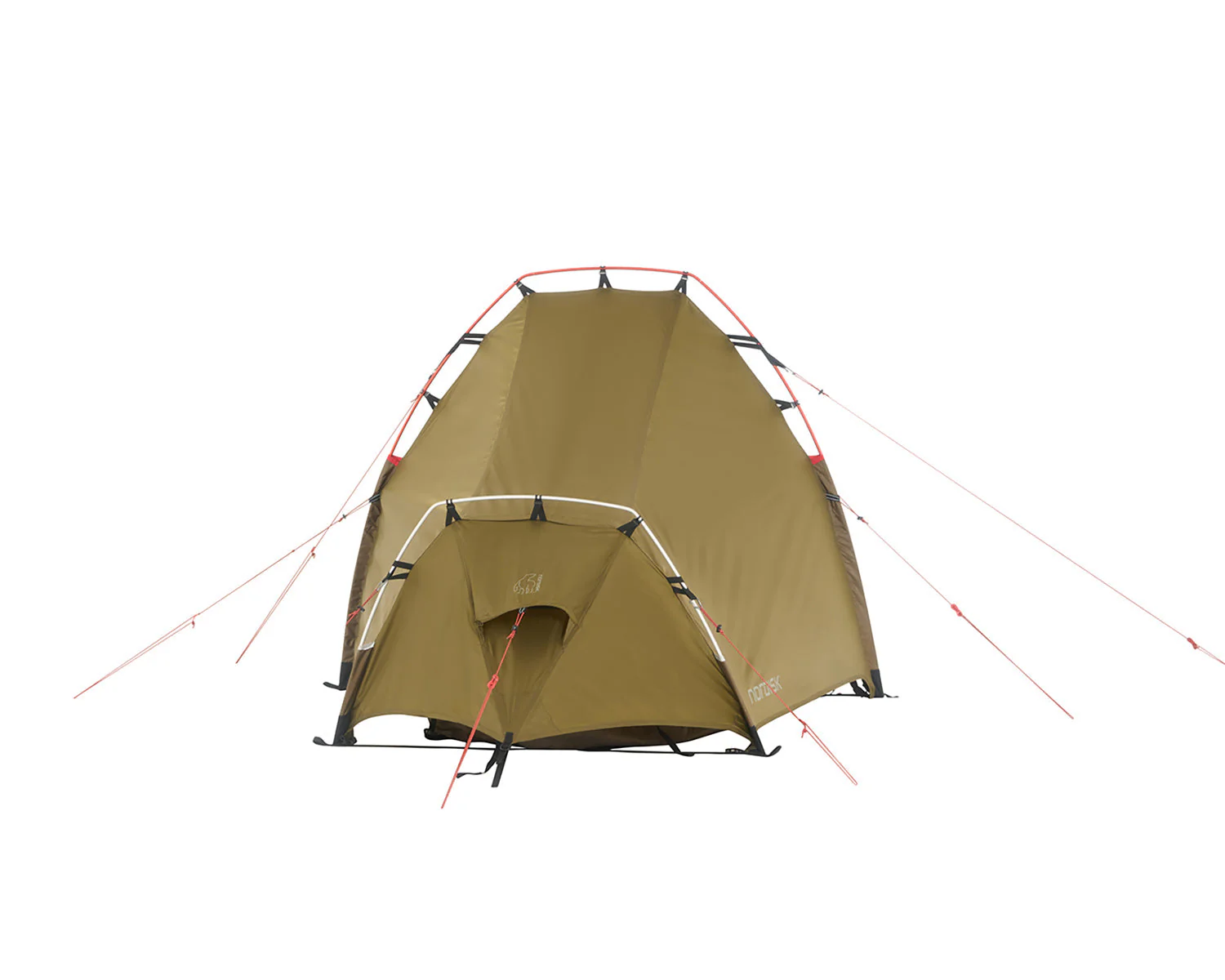 Svalbard 1 PU (2.0) Zelt - 1 Person | Dark Olive - Image 4