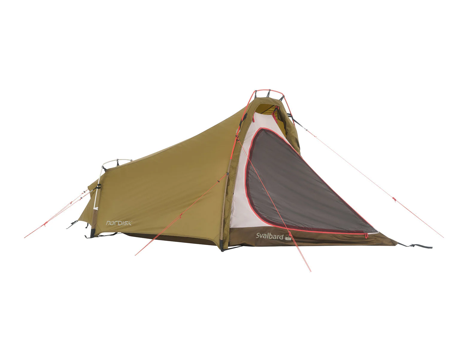Svalbard 1 PU (2.0) Zelt - 1 Person | Dark Olive - Image 6