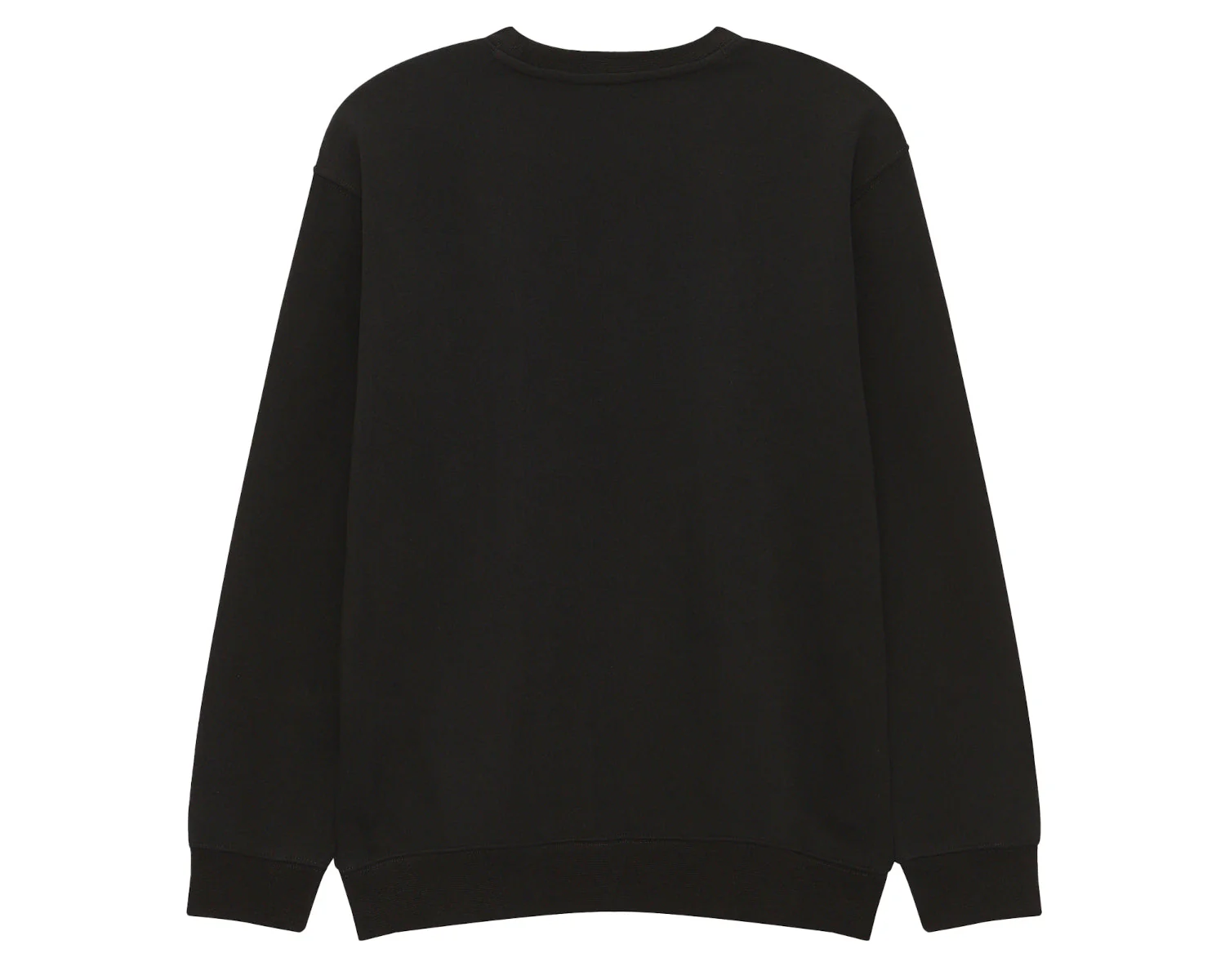 Basic Sweatshirt Unisex - Black - Image 2
