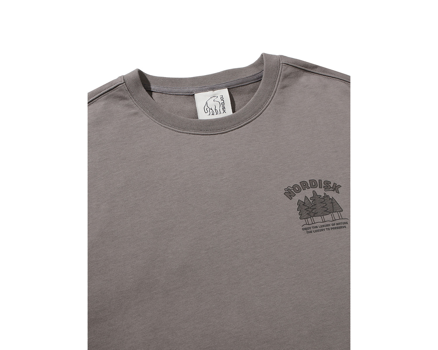 Nordisk Camping Graphic Sweatshirt Unisex - Greyish Beige - Image 3