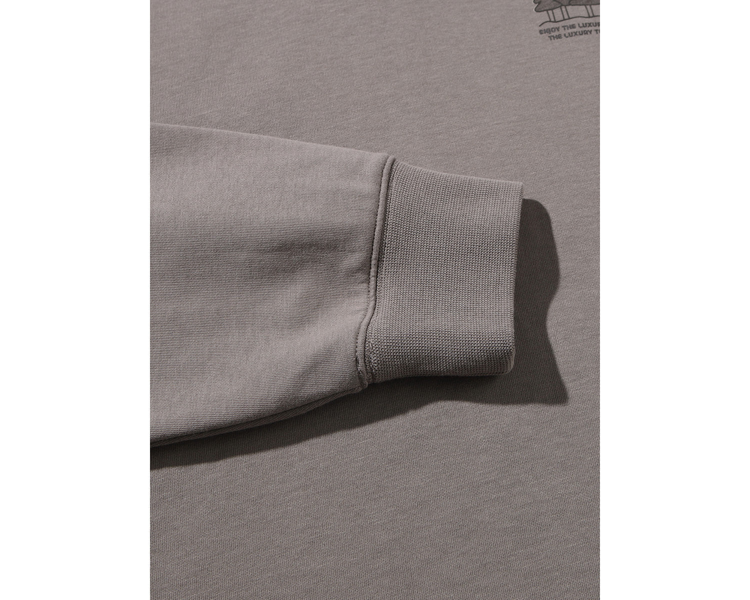 Nordisk Camping Graphic Sweatshirt Unisex - Greyish Beige - Image 5