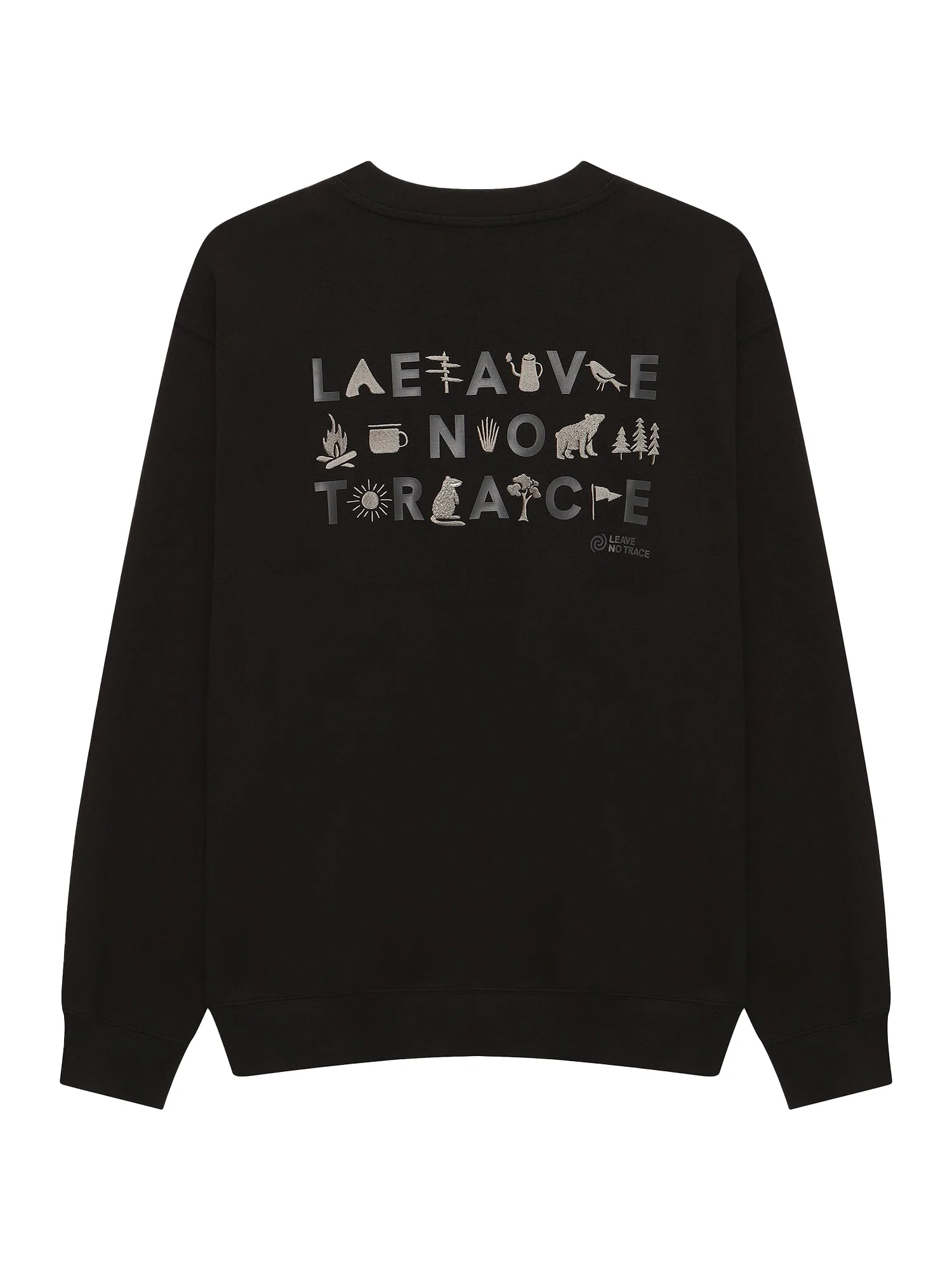 LNT Graphic Sweatshirt Unisex - Black - Image 2
