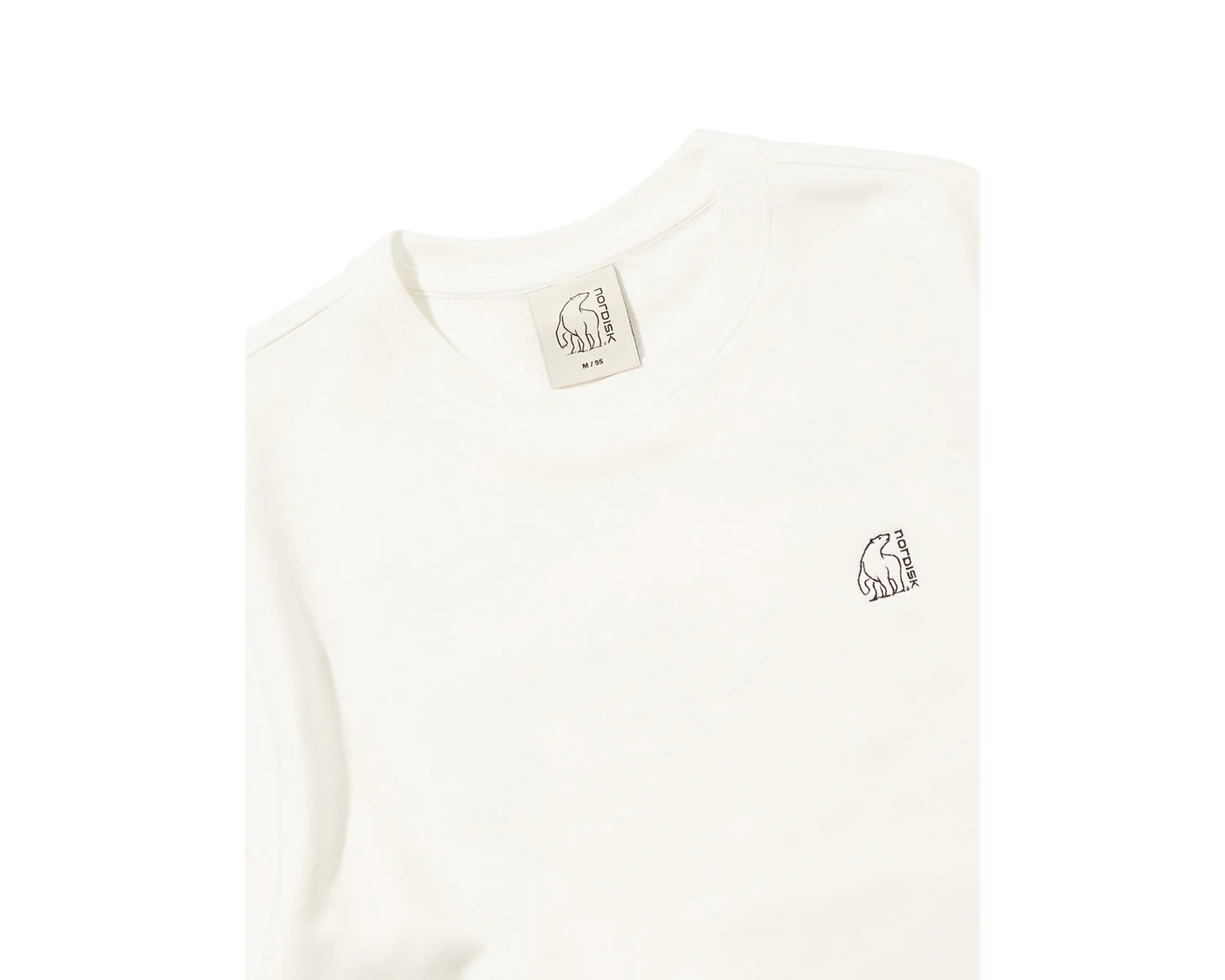 Cartoon Sauna Eisbär Graphic Sweatshirt Unisex - Off White - Image 3