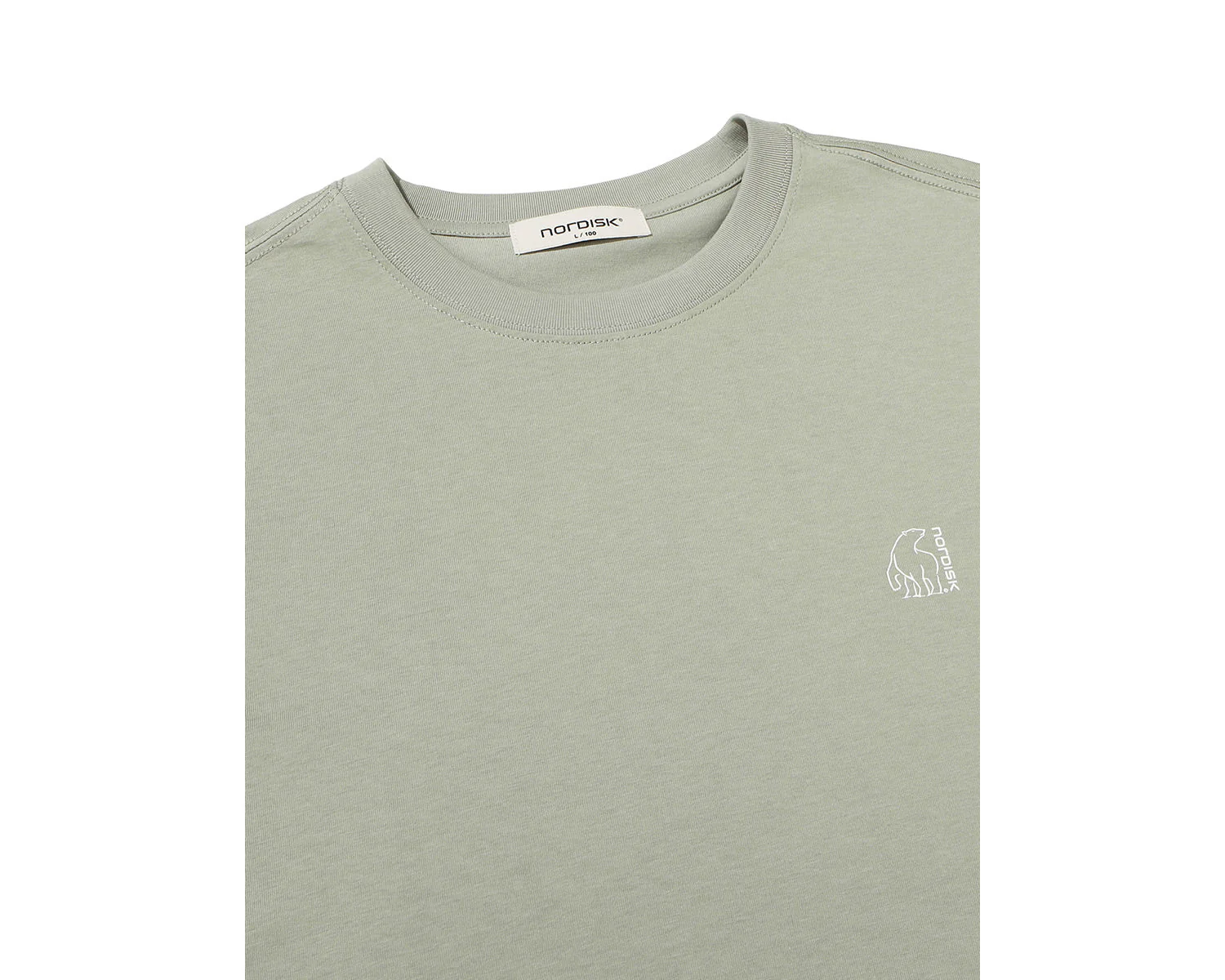 Tea Time Cartoon EisbÀr T-Shirt Unisex - Khaki - Image 3