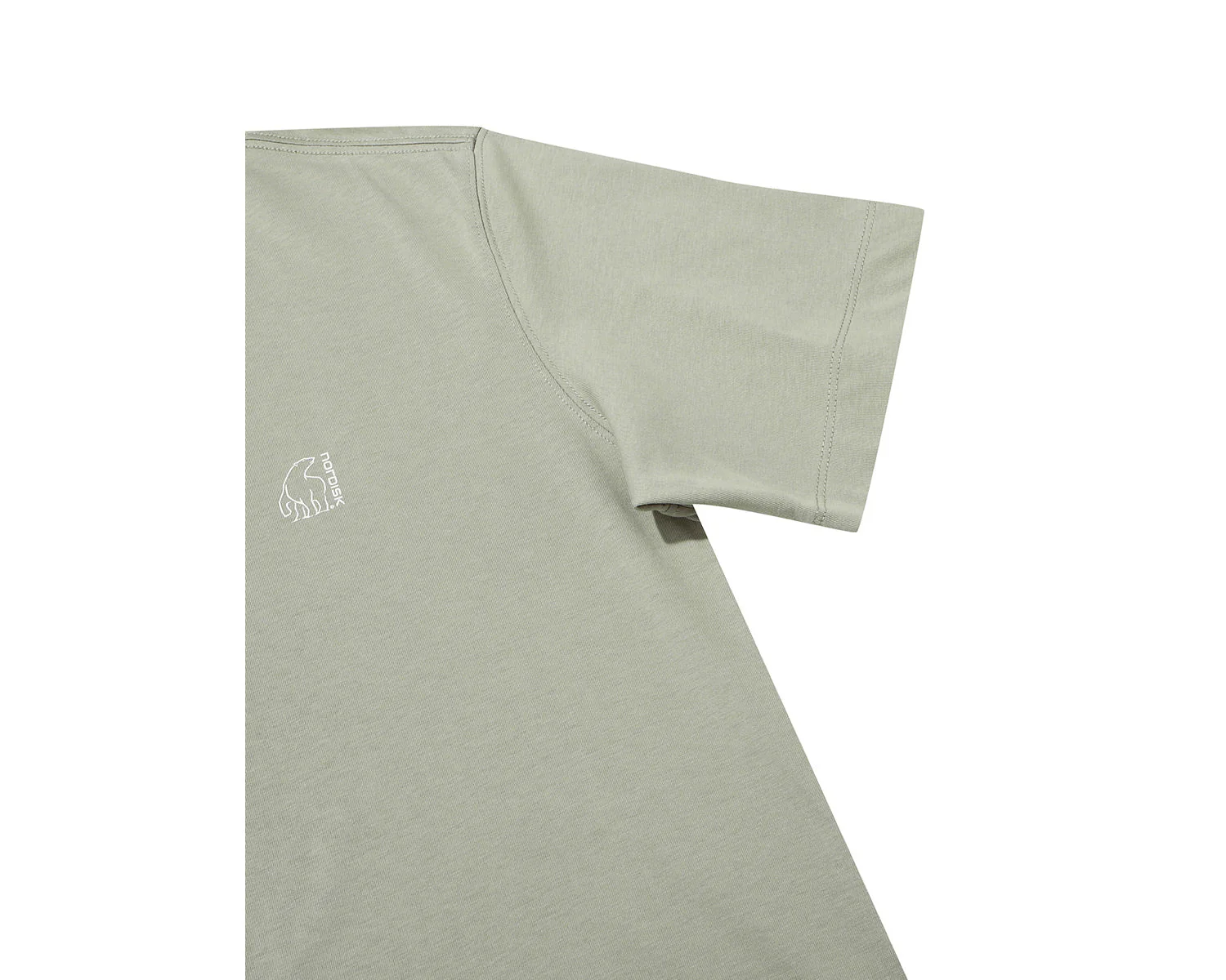 Tea Time Cartoon EisbÀr T-Shirt Unisex - Khaki - Image 5