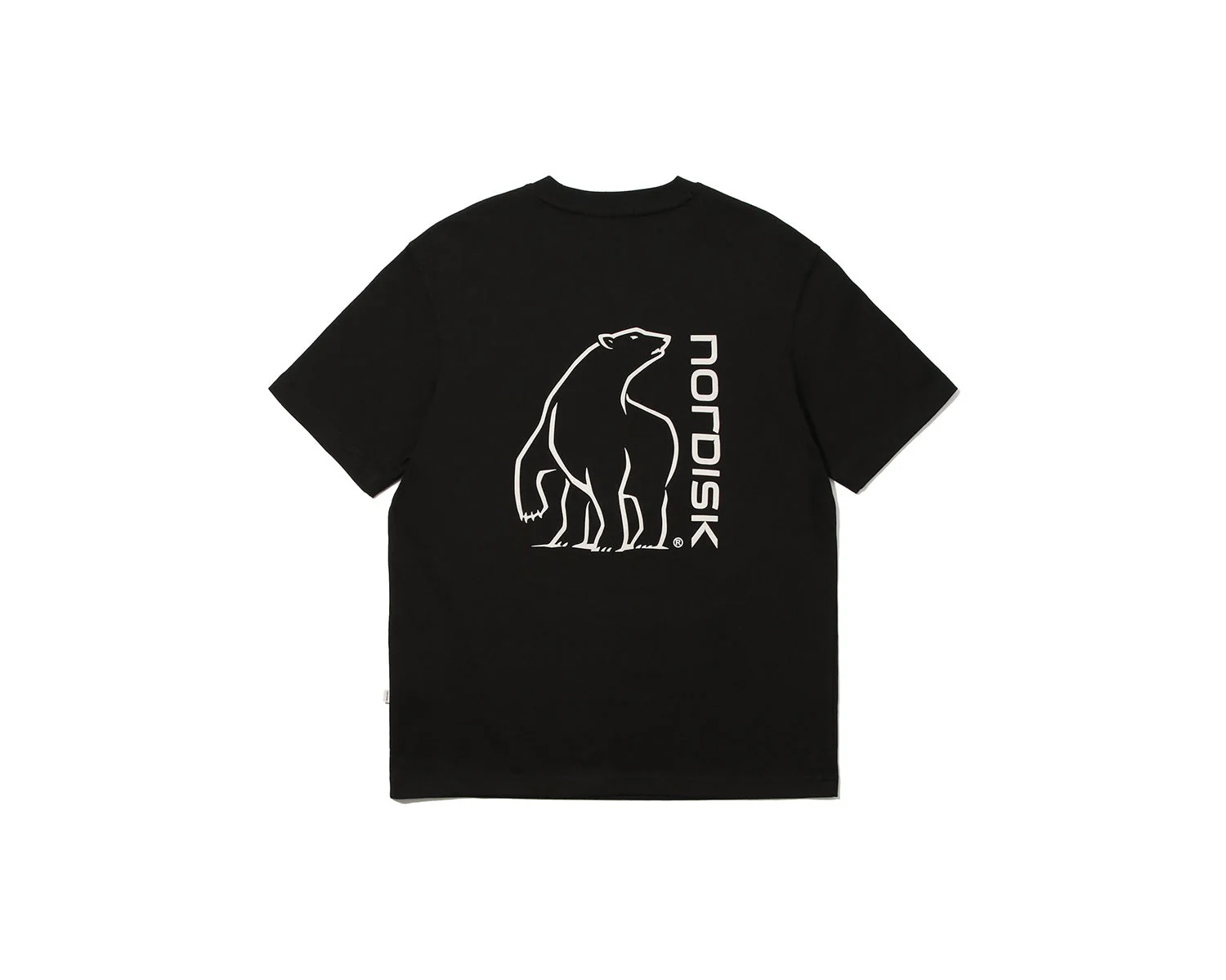 Eisbär Kurzarm-T-Shirt Unisex - Black - Image 2