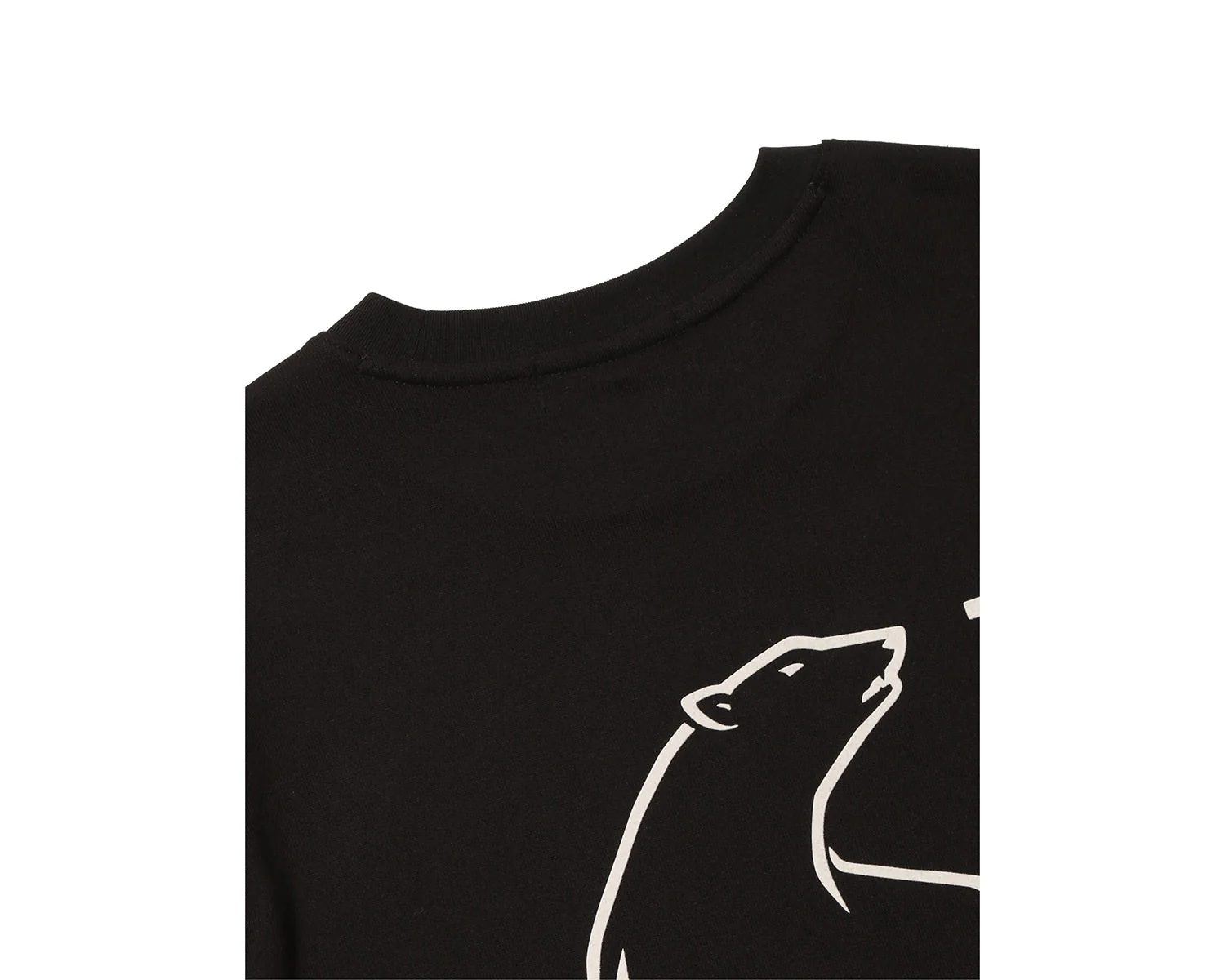 Eisbär Kurzarm-T-Shirt Unisex - Black - Image 4