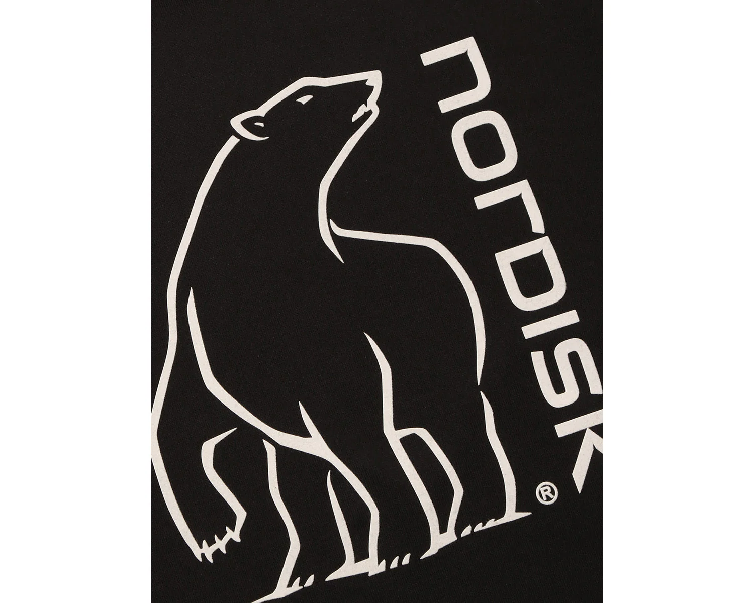 Eisbär Kurzarm-T-Shirt Unisex - Black - Image 7