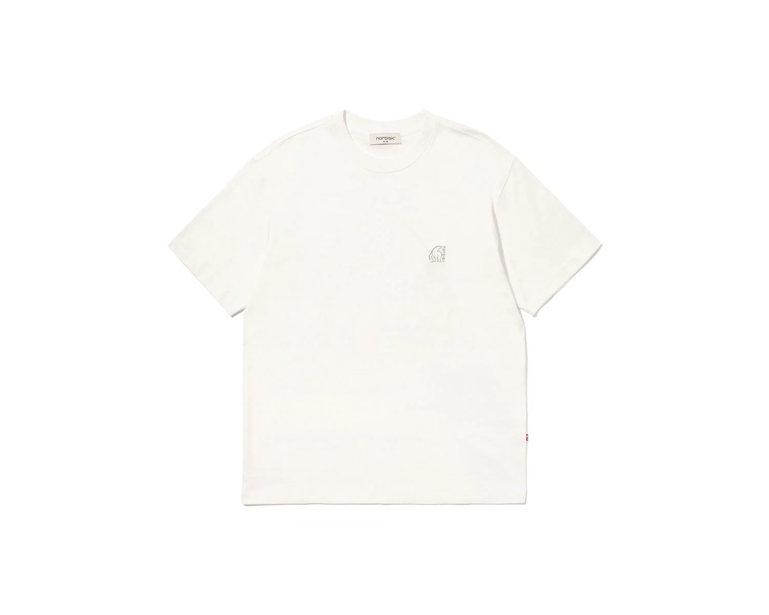 Eisbär Kurzarm-T-Shirt Unisex - Off White