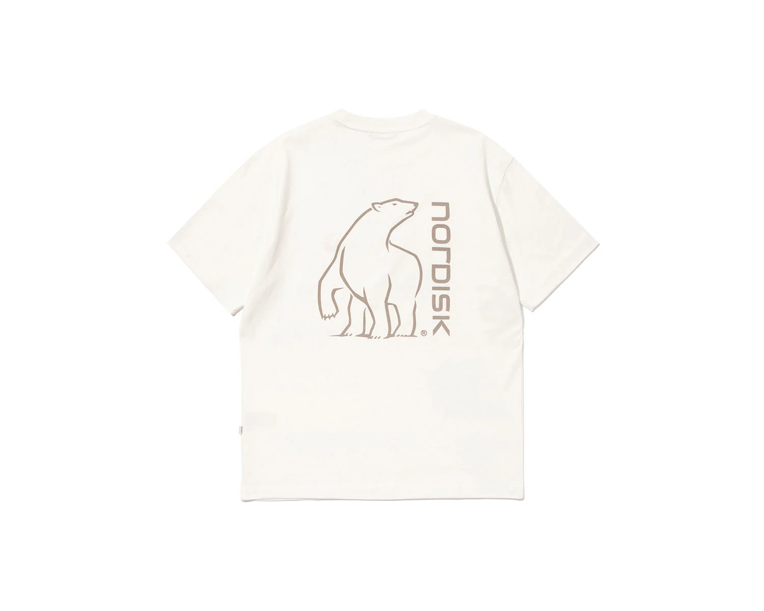 Eisbär Kurzarm-T-Shirt Unisex - Off White - Image 2