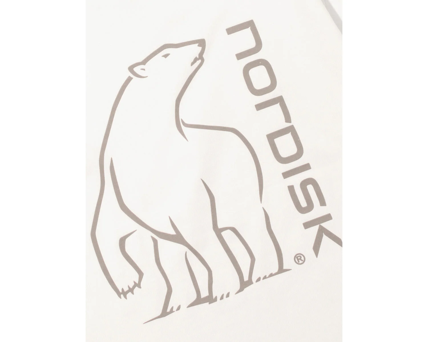 Eisbär Kurzarm-T-Shirt Unisex - Off White - Image 7