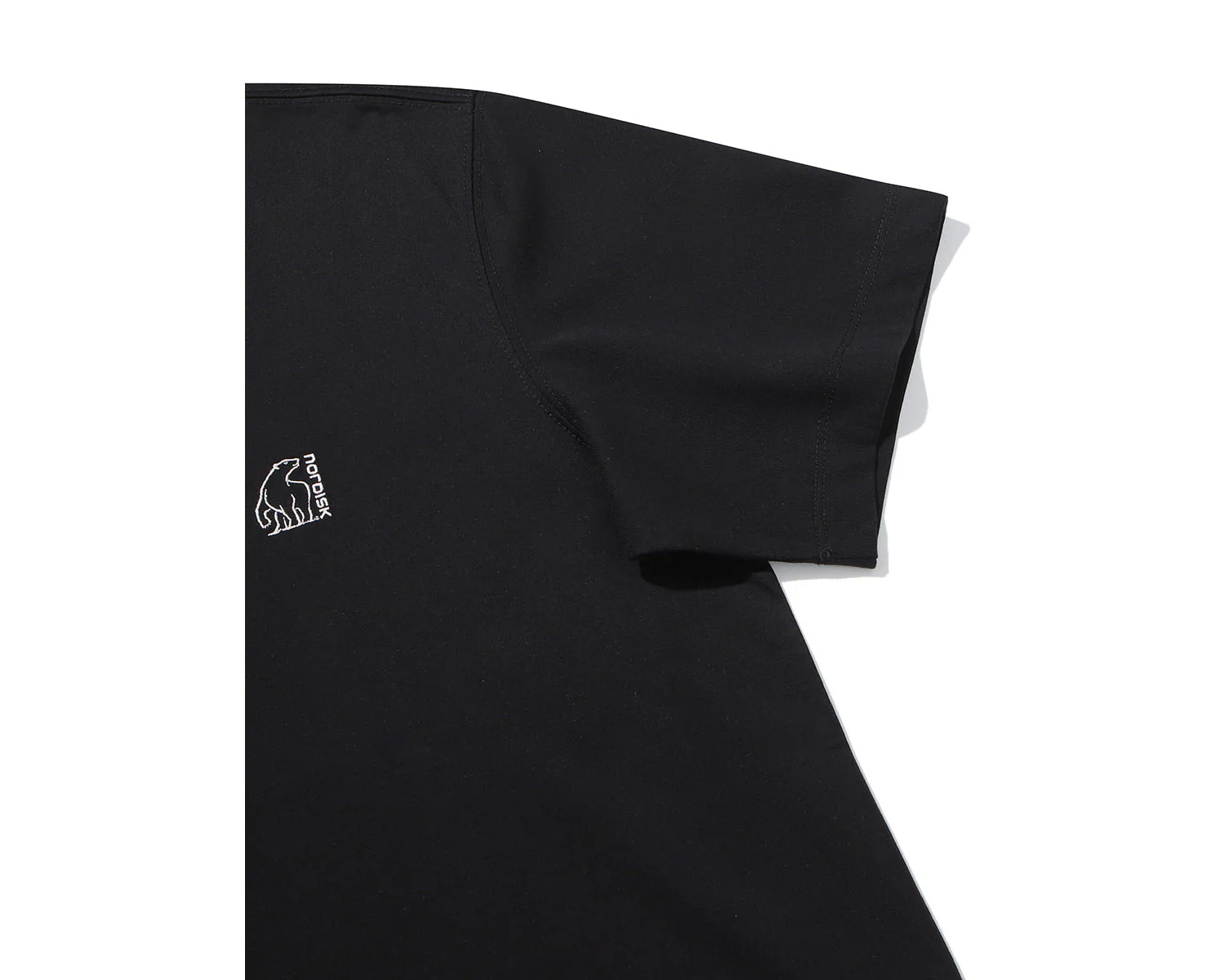 Eisbär Kurzarm-T-Shirt Unisex - Black - Image 5
