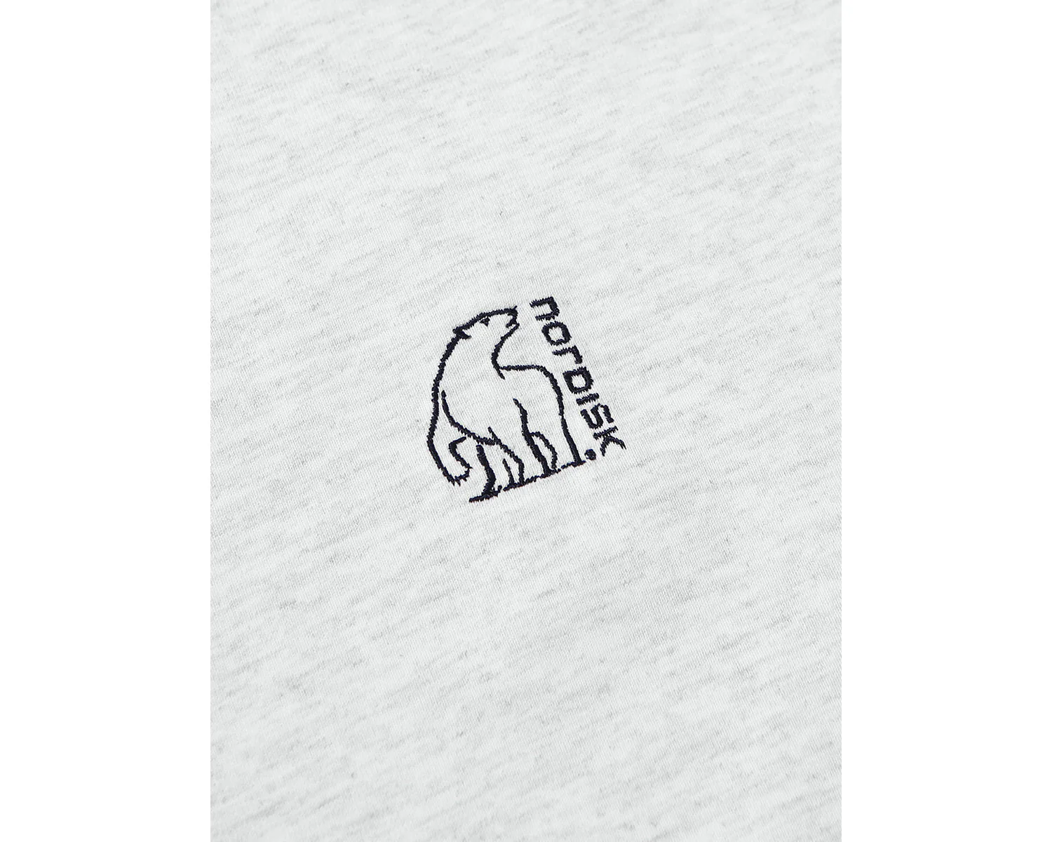Eisbär Kurzarm-T-Shirt Unisex - Light Grey - Image 4