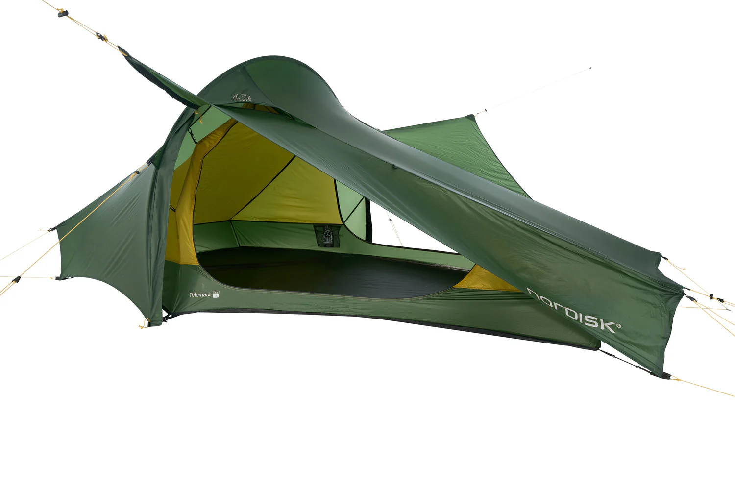 Telemark 2.2 LW (2.0) Zelt - Black Forest Green - Image 7