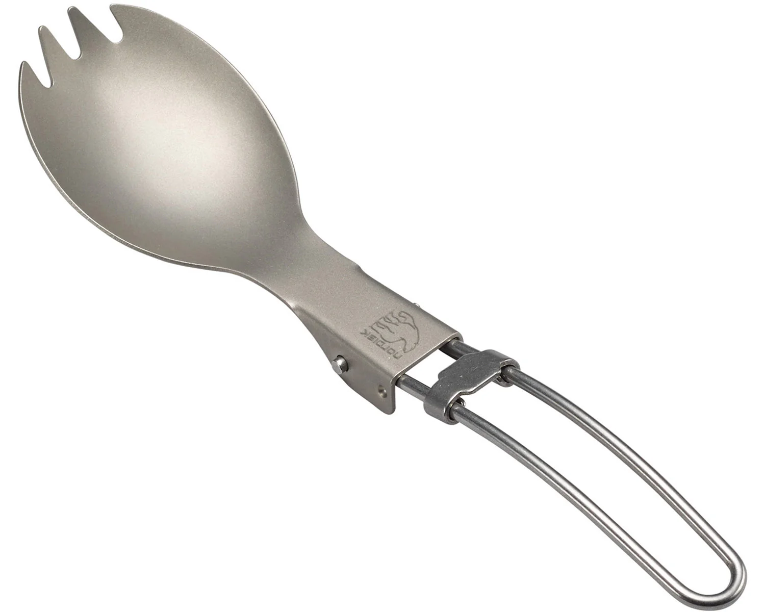 Klapplöffel/-gabel - Titanium | Matt Silver