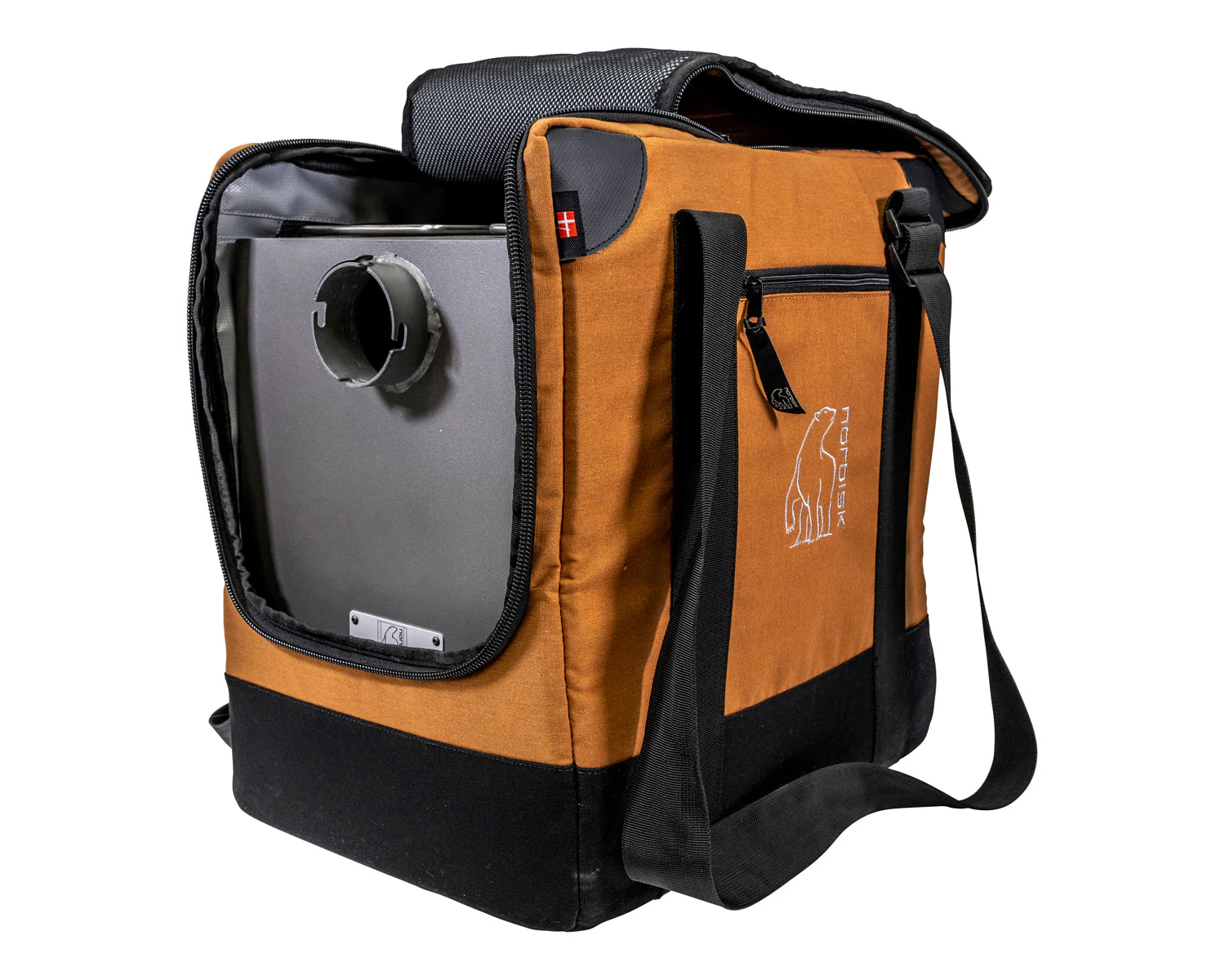 Torden Stove Bag - Brown/Black - Image 3