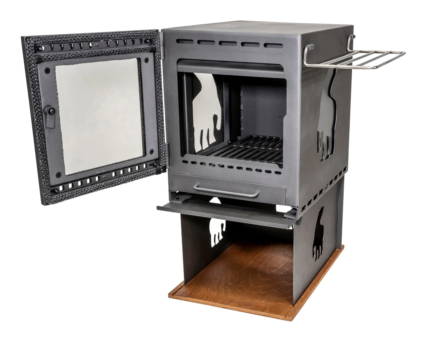 Torden Wood Burner - Black - Image 3