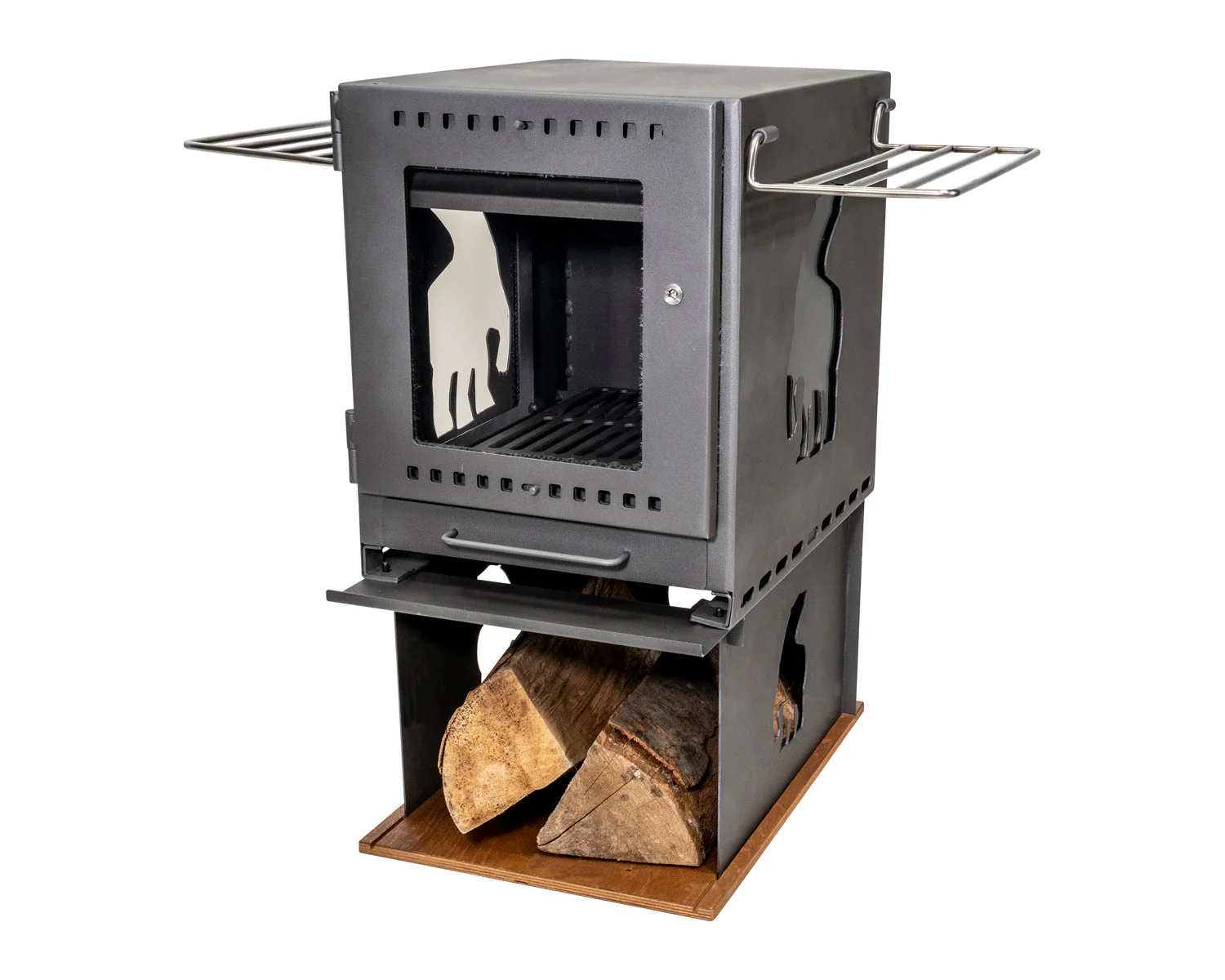 Torden Wood Burner - Black - Image 5