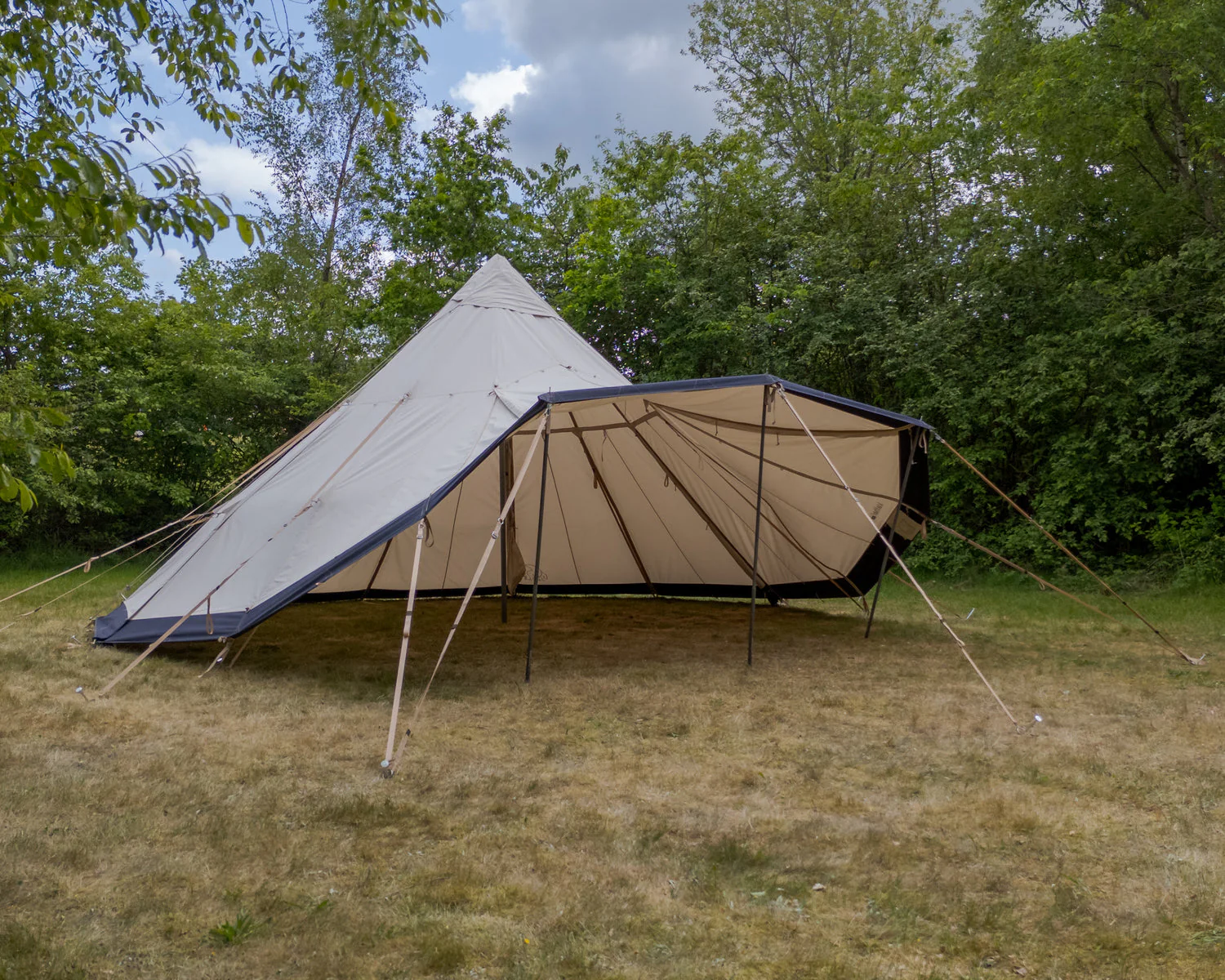 Valhal 35 Tipi Event Zelt - 35 m² | Sandshell - Image 2