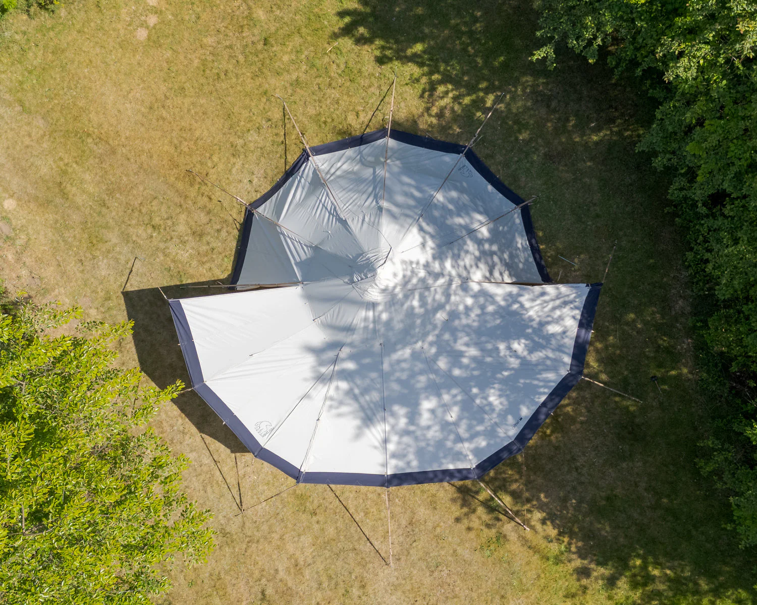 Valhal 35 Tipi Event Zelt - 35 m² | Sandshell - Image 3