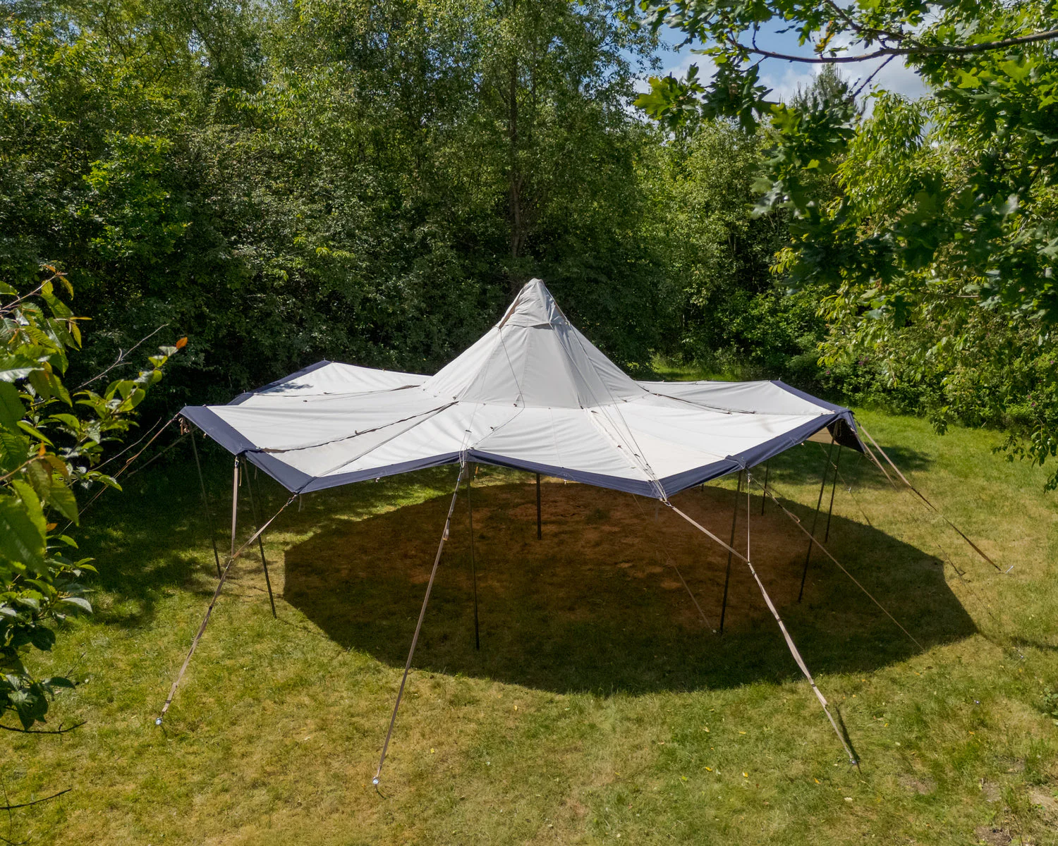 Valhal 35 Tipi Event Zelt - 35 m² | Sandshell - Image 7
