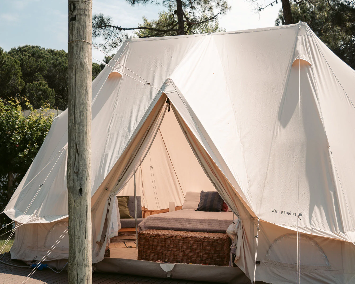 Vanaheim 40 Glamping Zelt - 40 m² | 16 Personen | Sandshell - Image 6