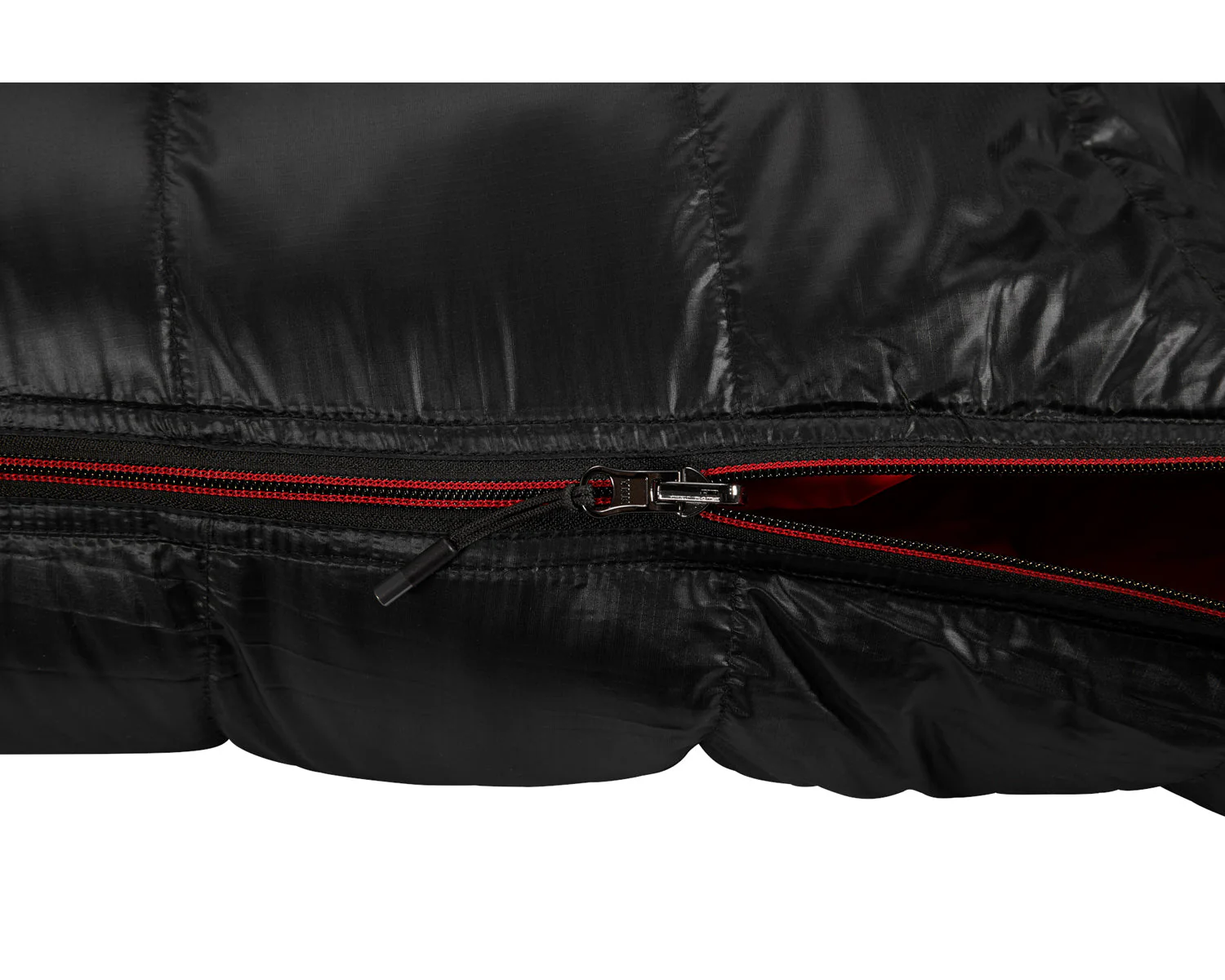 VIB 250 Schlafsack (Left Zip) - Daune (5° C) | Black - Image 5