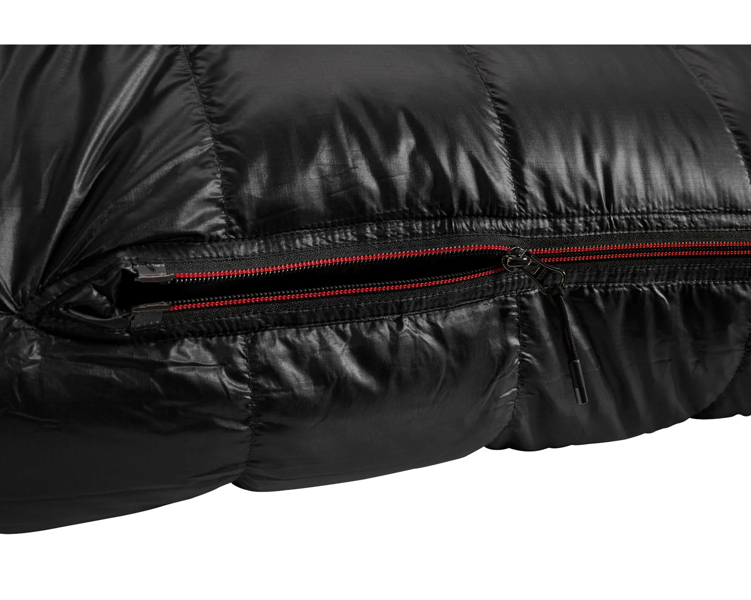 VIB 250 Schlafsack (Left Zip) - Daune (5° C) | Black - Image 6