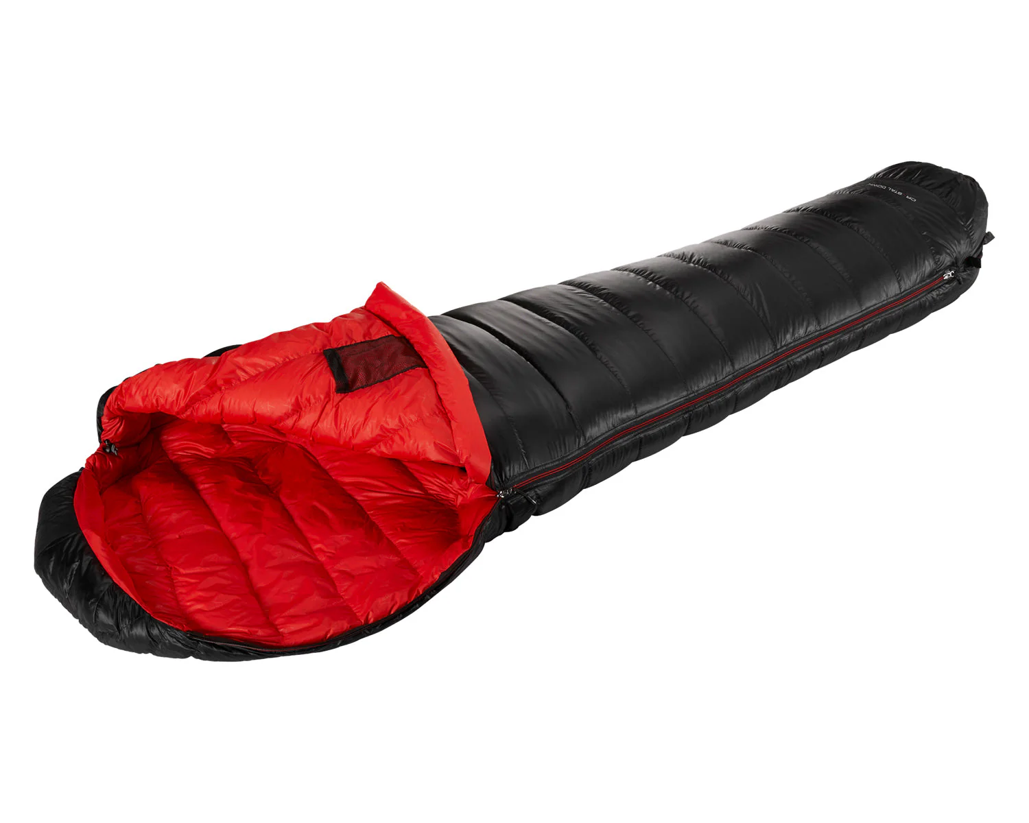 VIB 250 Schlafsack (Right Zip) - Daune (5° C) | Black - Image 3