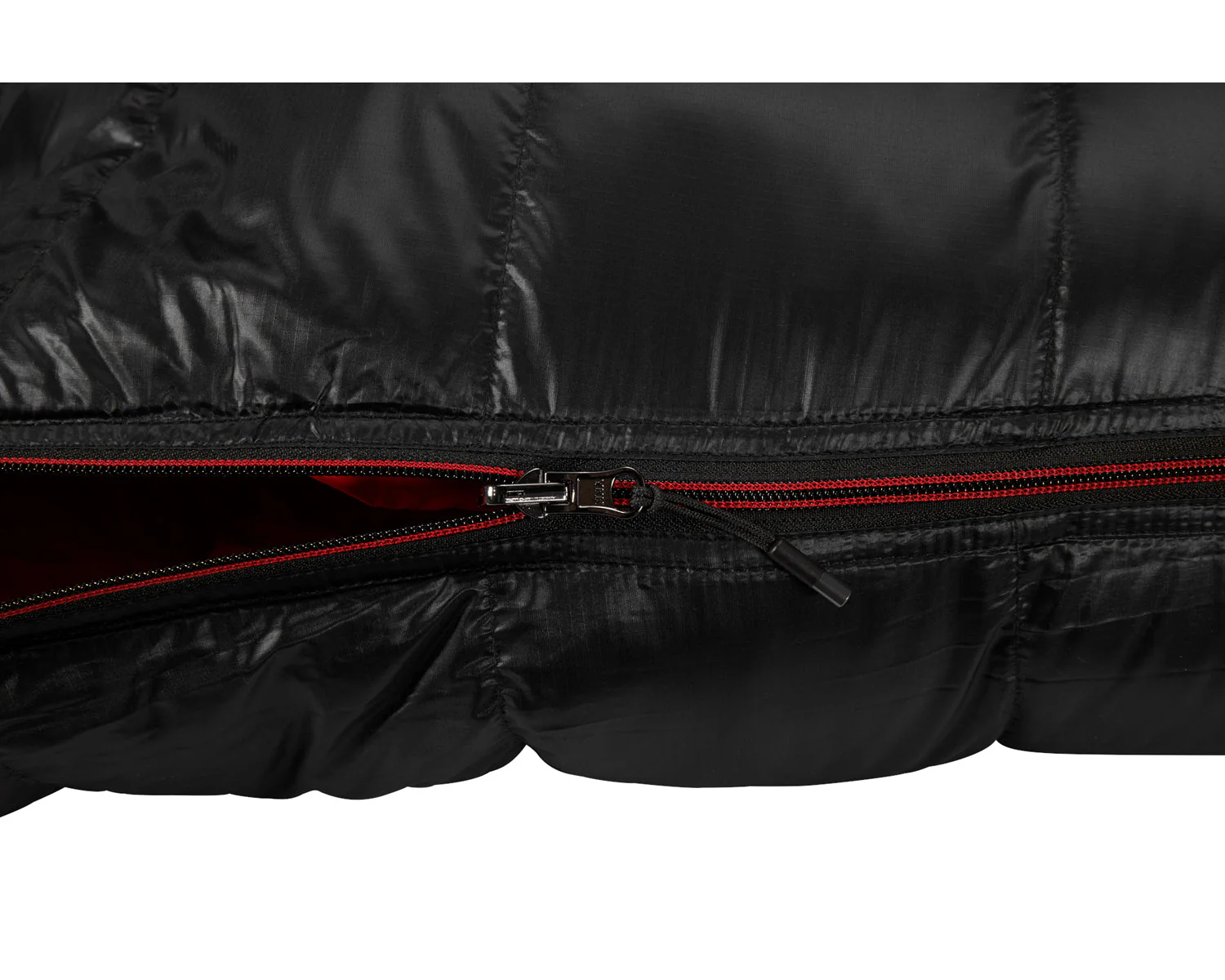 VIB 250 Schlafsack (Right Zip) - Daune (5° C) | Black - Image 6