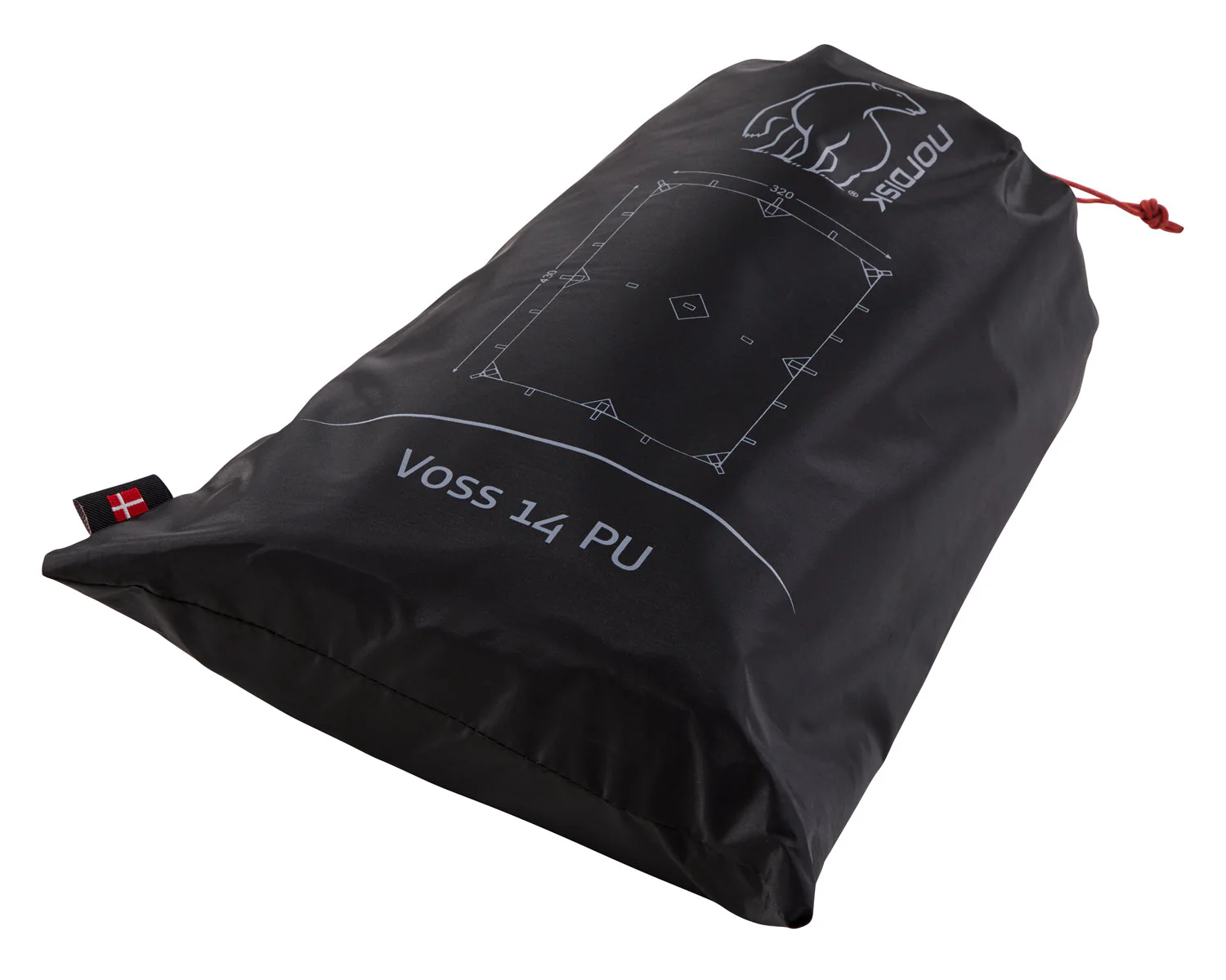 Voss 14 PU Tarp - 14 m² | Dark Olive - Image 10