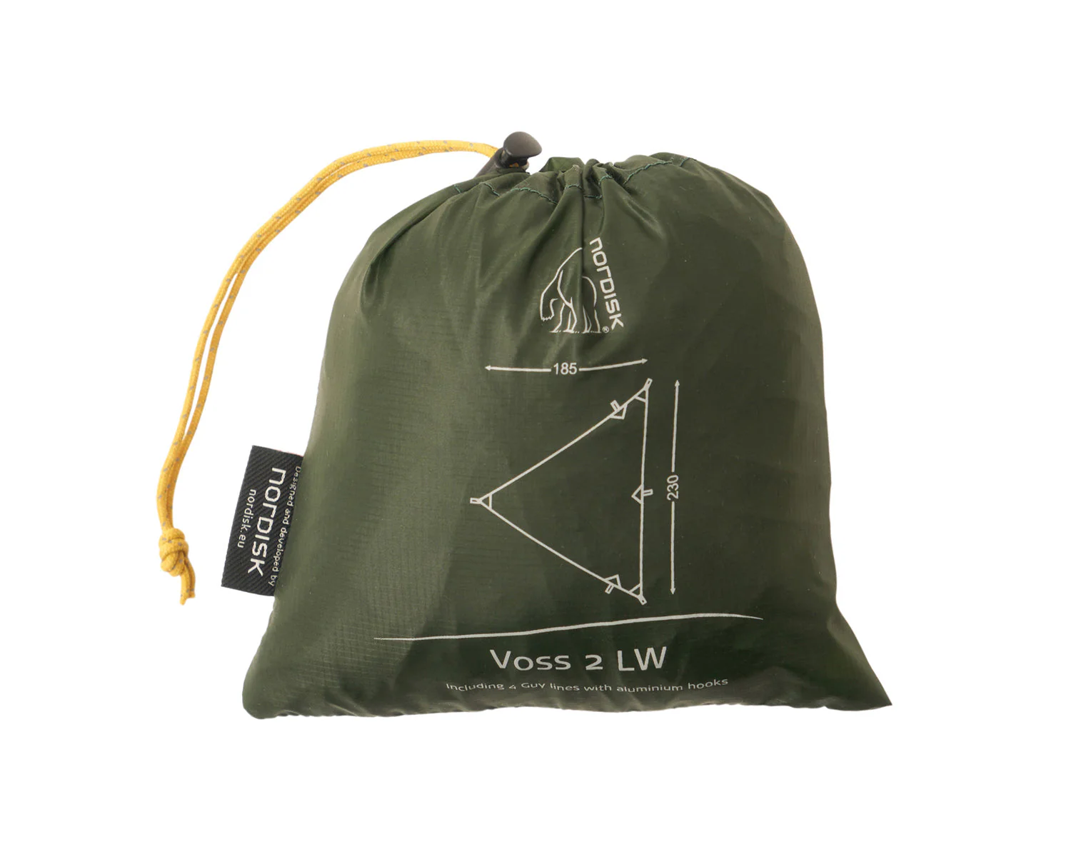 Voss 2 LW Tarp - 2 m² | Forest Green - Image 7