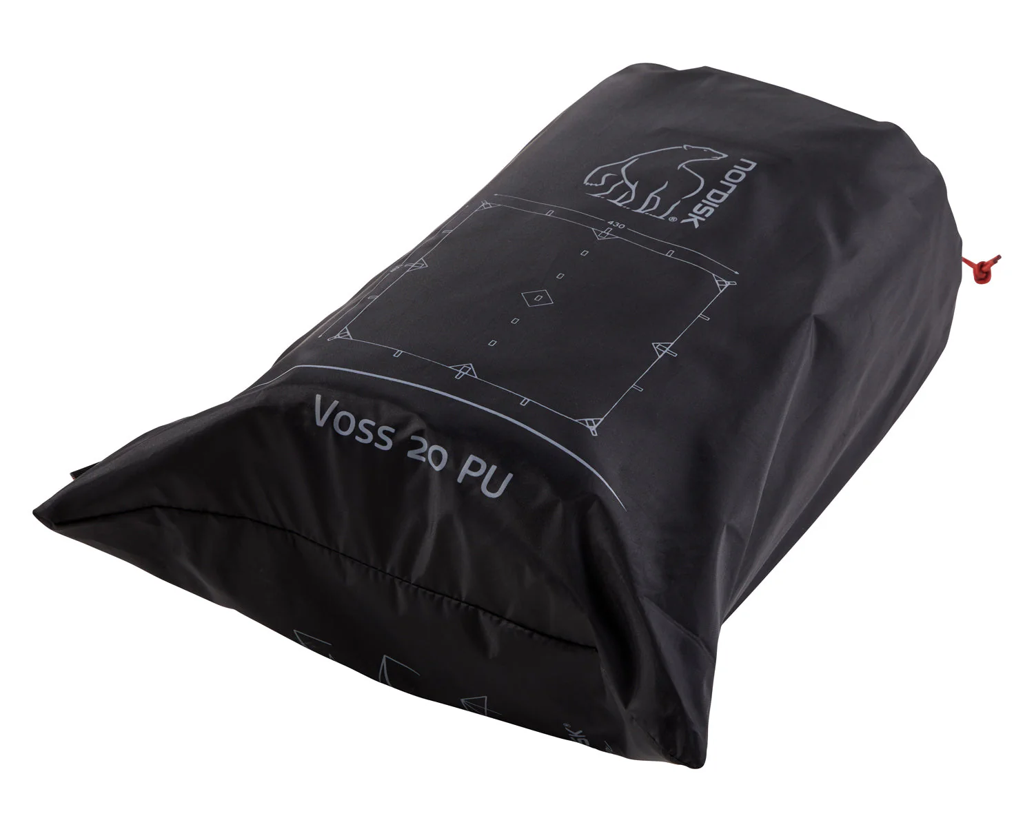 Voss 20 PU Tarp - 20 m² | Dark Olive - Image 9