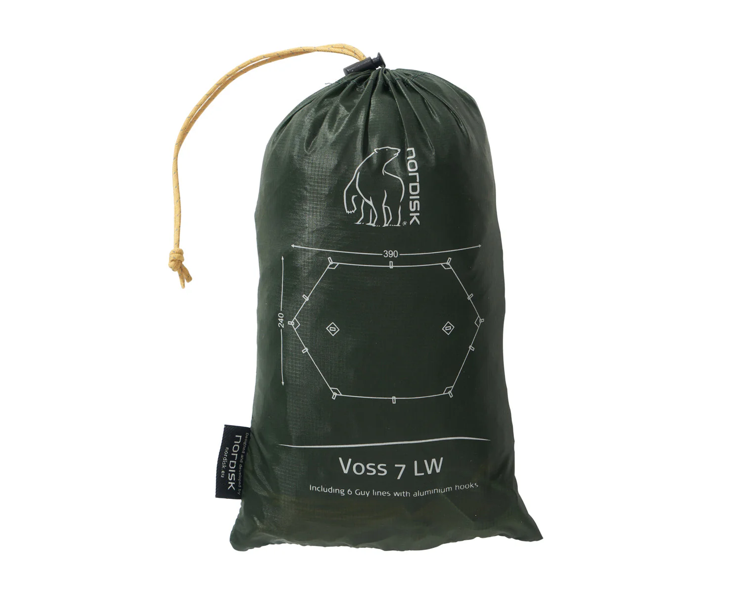 Voss 7 LW Tarp - 7 m² | Forest Green - Image 17